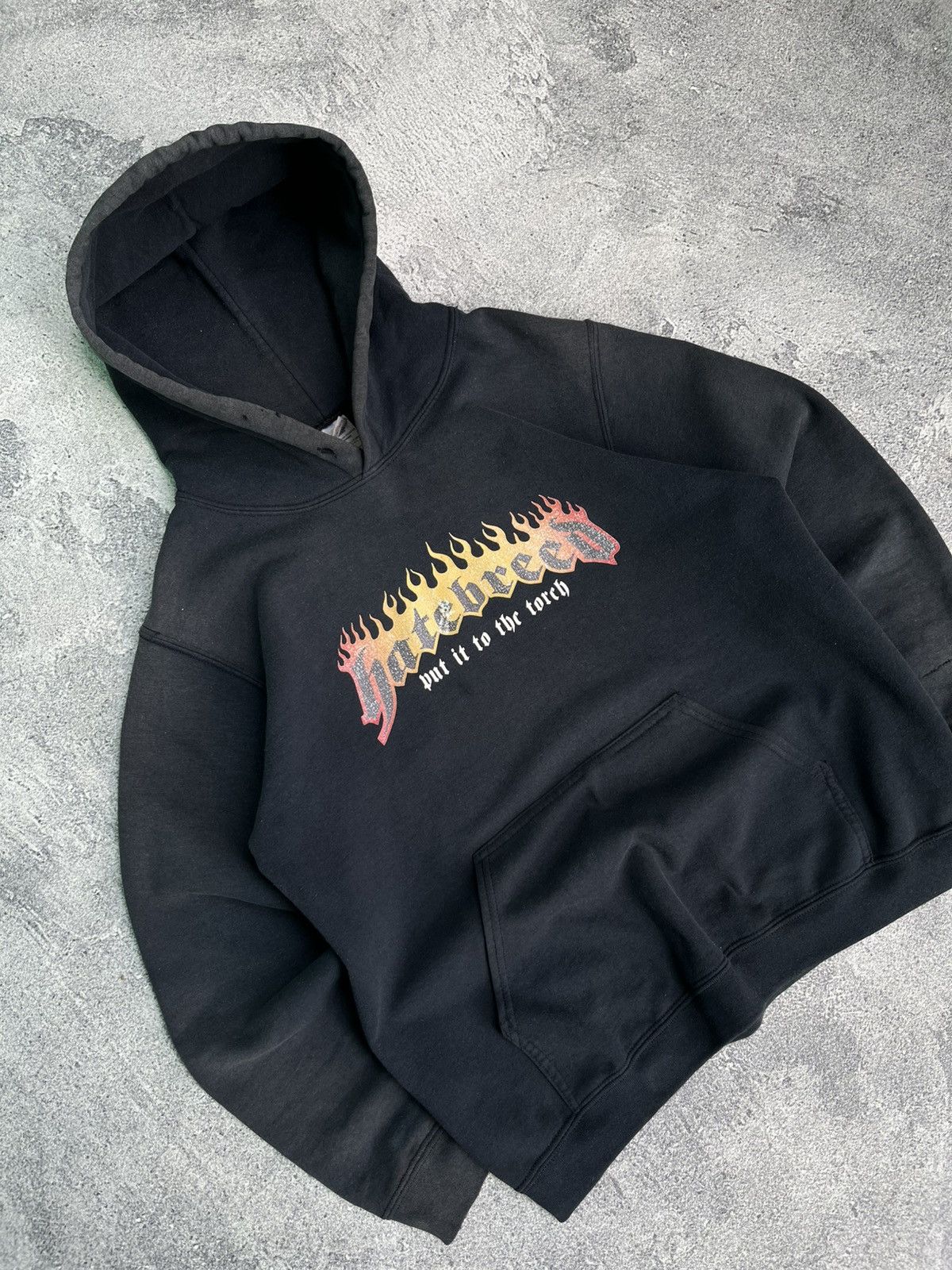 Gildan VINTAGE HATEBREED PUT IT TO THE TORCH Size US XL / EU 56 / 4 - 4 Thumbnail