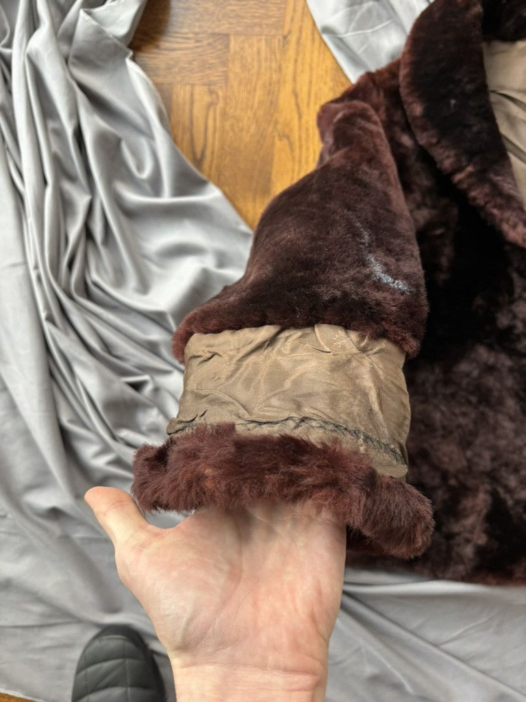 Vintage 1950s Fur Coat Vintage Sheared Beaver Overcoat Cropped Mob Size US S / EU 44-46 / 1 - 12 Thumbnail
