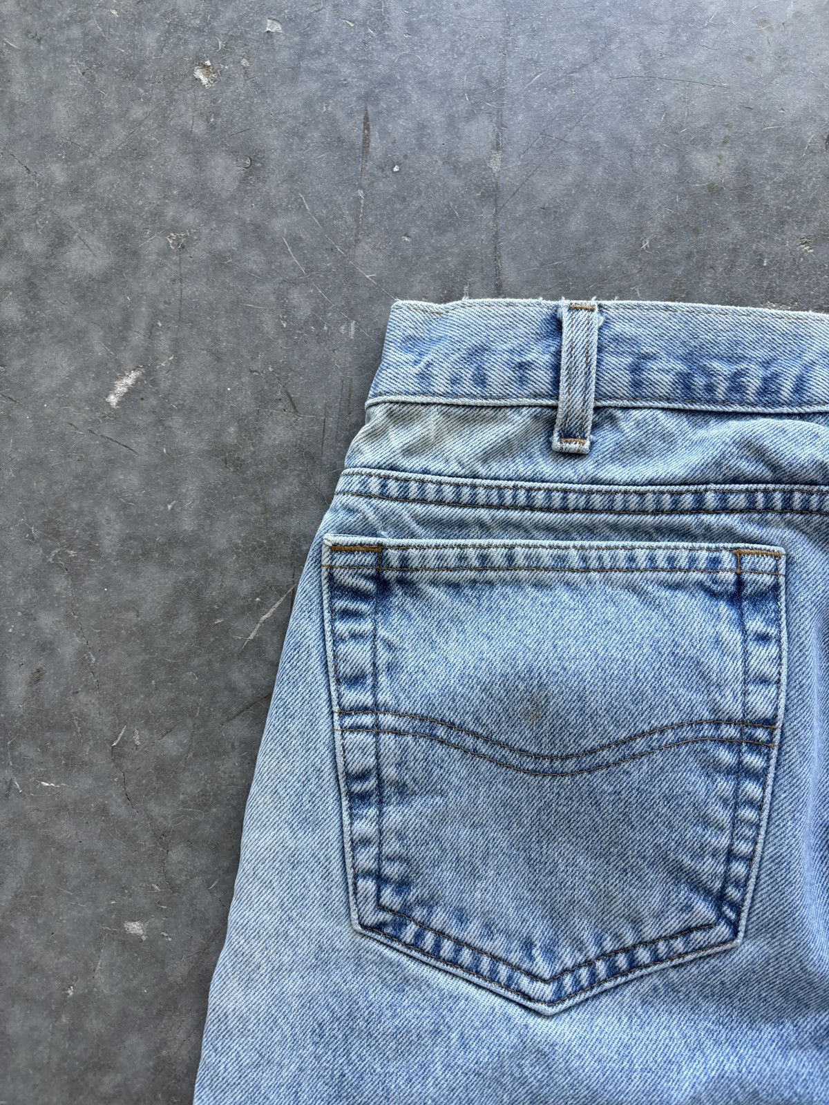 Carhartt Vintage Y2K Carhartt Denim Jeans 35x30 Light Wash Distressed Size US 35 - 10 Thumbnail