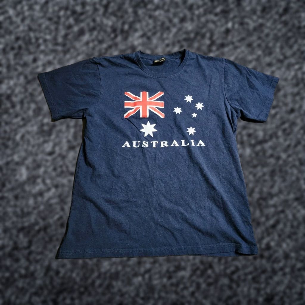 Vintage VINTAGE Hoxley Australia T-Shirt Shirt Mens XL Blue 100% Cotton Logo Graphic Travel Souvenir Preschool? Size US XL / EU 56 / 4 - 1 Thumbnail