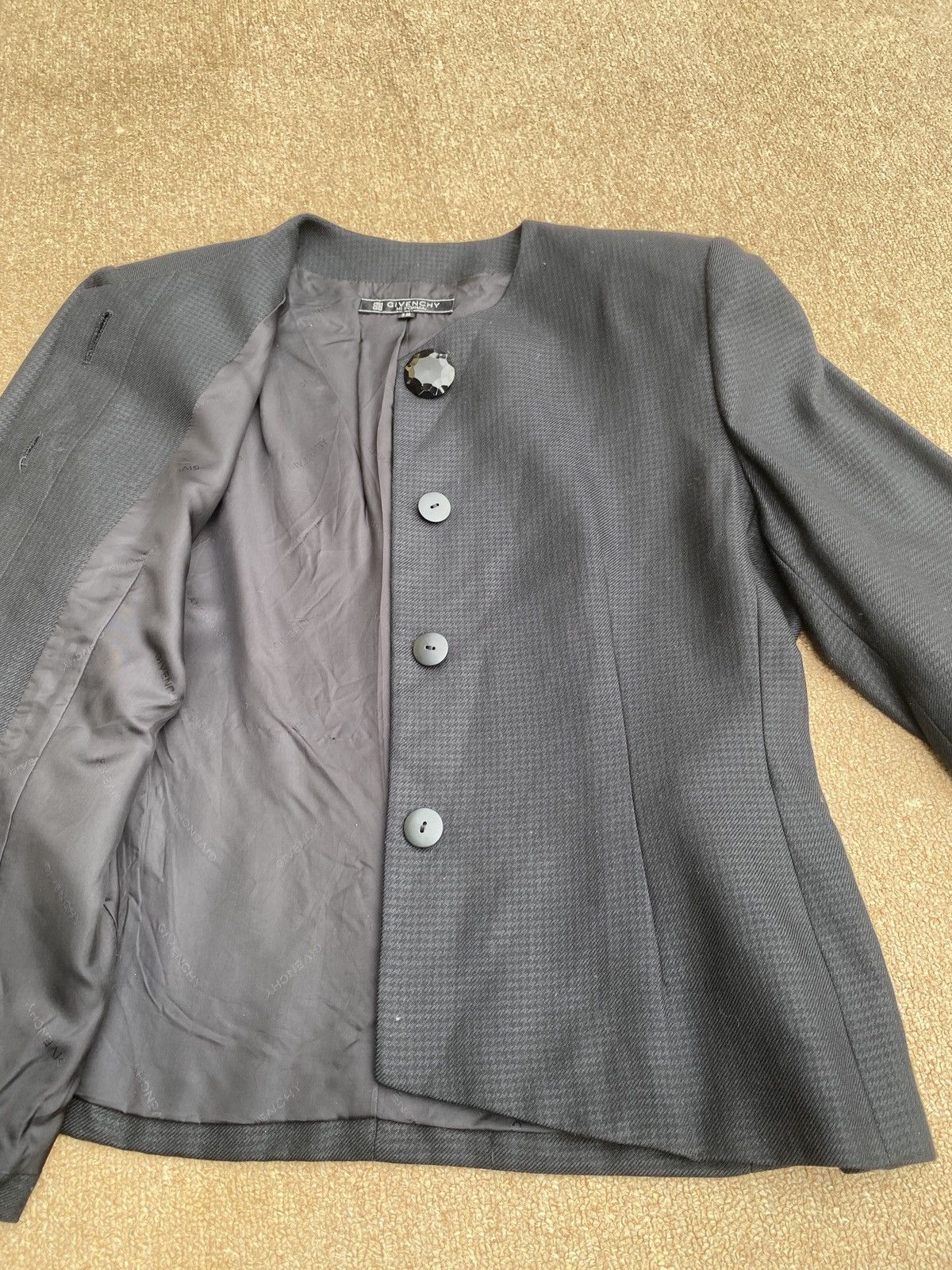 Givenchy Vintage givenchy hi formal cropped jacket Size S / US 4 / IT 40 - 20 Thumbnail
