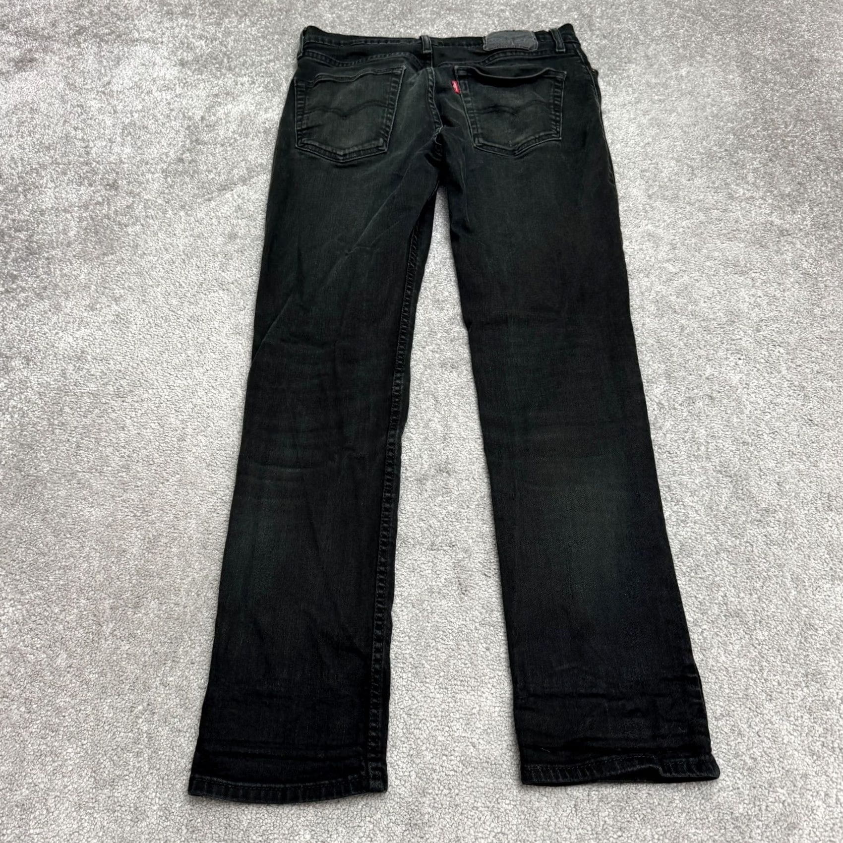 Levi's Levi's 511 Slim Fit Straight Leg Jeans Mens 32x32 Dark Wash Cotton Stretch Denim Size US 32 / EU 48 - 2 Thumbnail