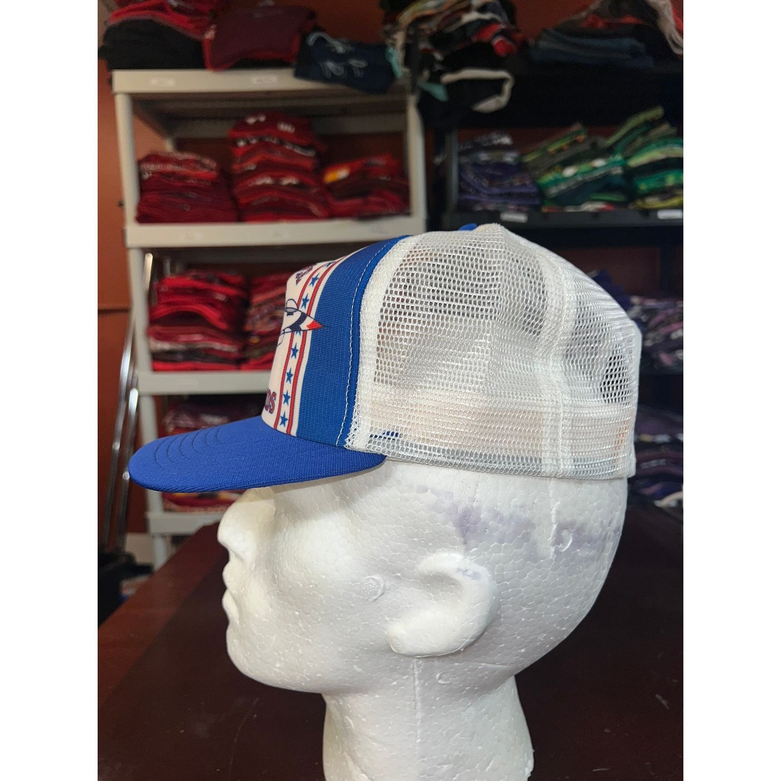 Vintage Vintage US Air Force Thunderbirds Snapback Trucker USAF 80s Size ONE SIZE - 5 Thumbnail