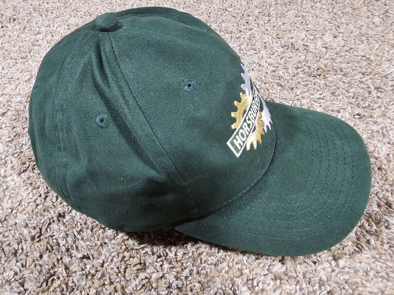 Designer Horsburgh & Scott Green Strapback Cap Hat Adjustable Size ONE SIZE - 4 Thumbnail