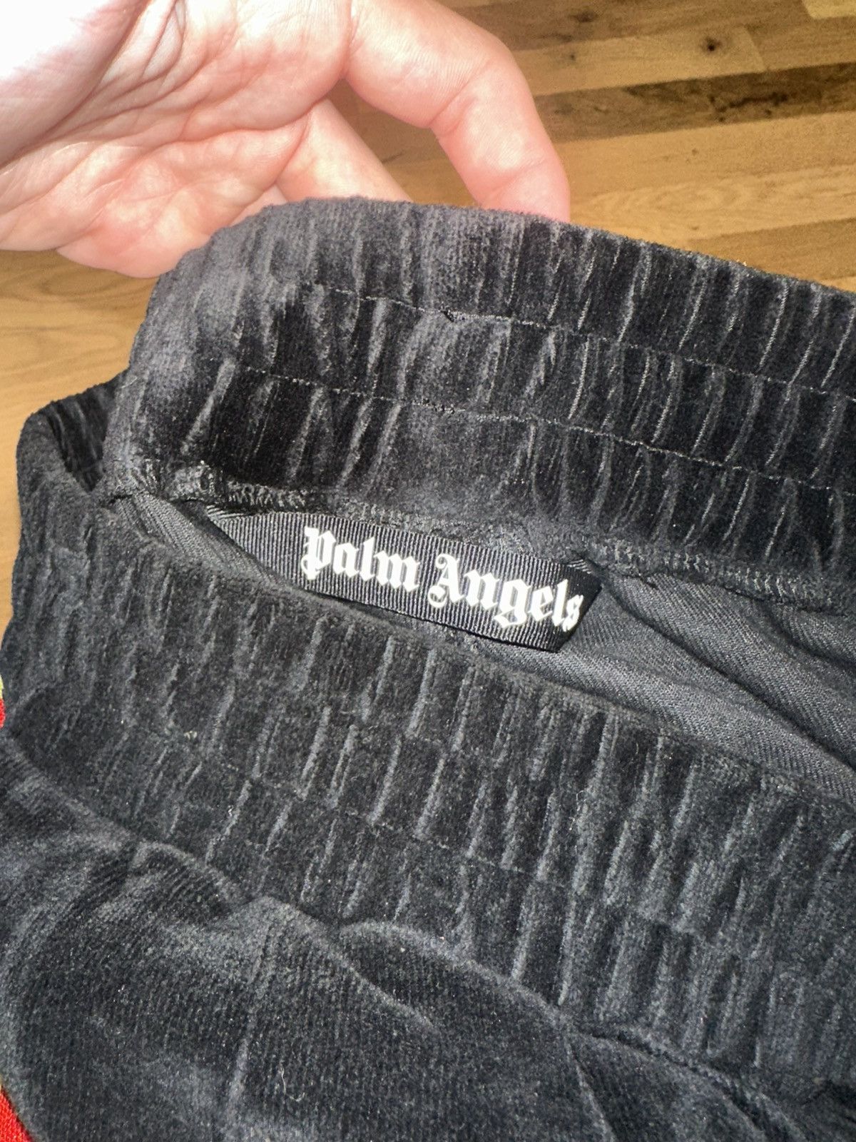 Palm Angels Palm Angels Velour Track Pants Size Small Size US 30 / EU 46 - 3 Thumbnail