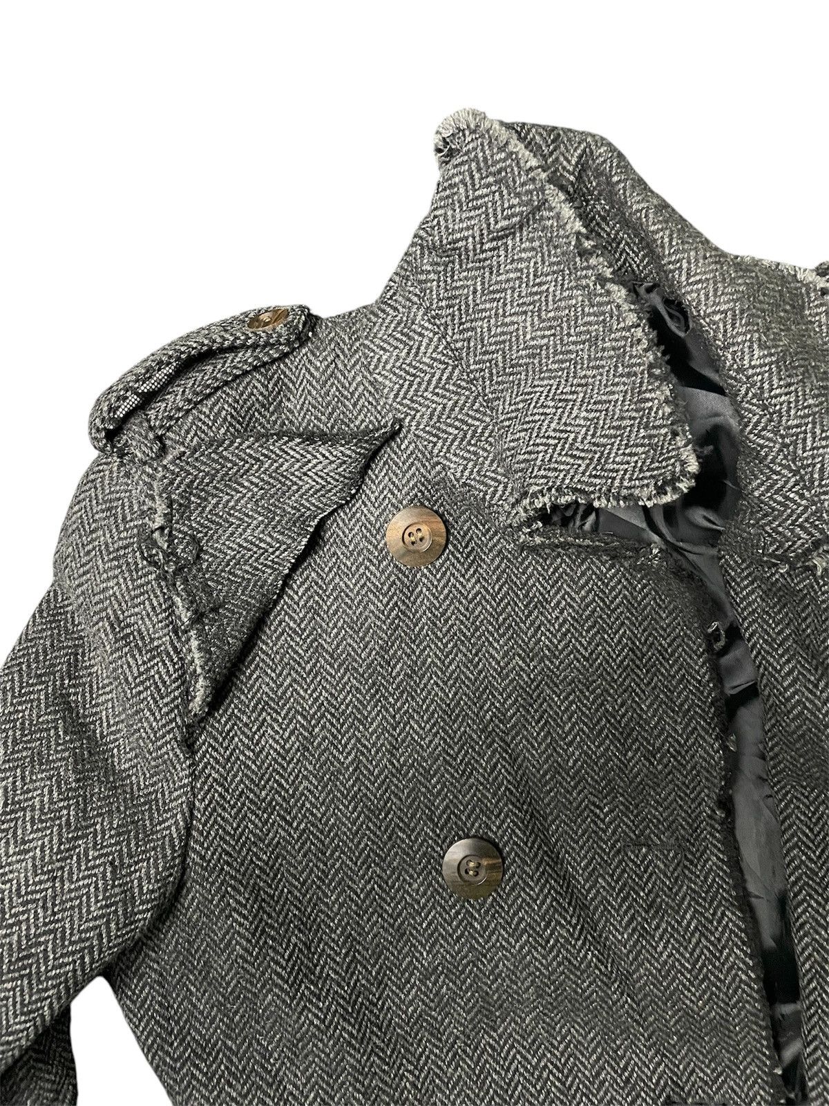 Comme Ca Ism × If Six Was Nine × Japanese Brand Comme ça Du Mode ✔️ Gothic/Punk inspired Trench Coat Size US M / EU 48-50 / 2 - 13 Thumbnail