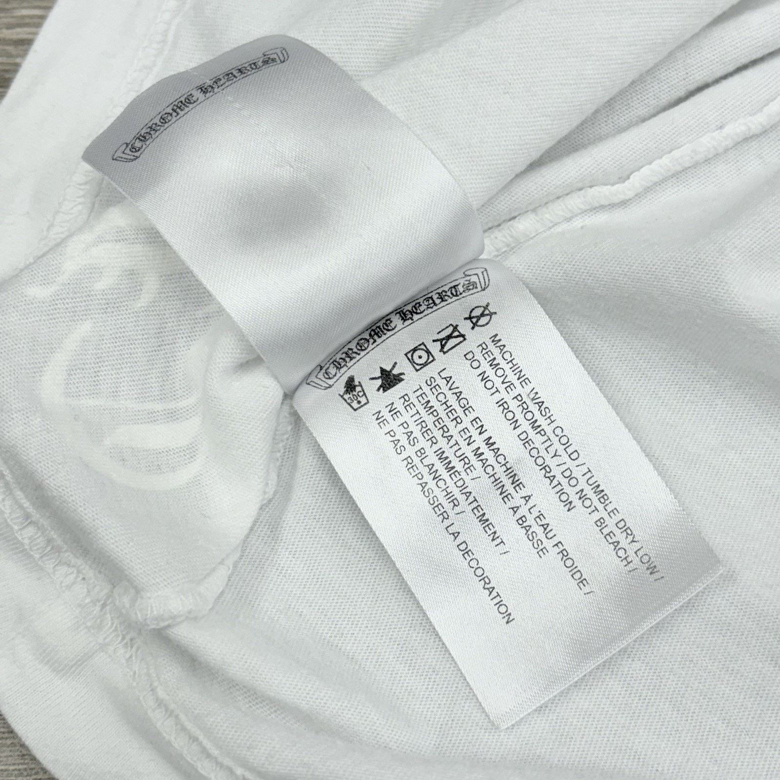 Chrome Hearts Chrome Hearts Boost T-Shirt ' White ' | GREAT CONDITION! Size US L / EU 52-54 / 3 - 13 Thumbnail