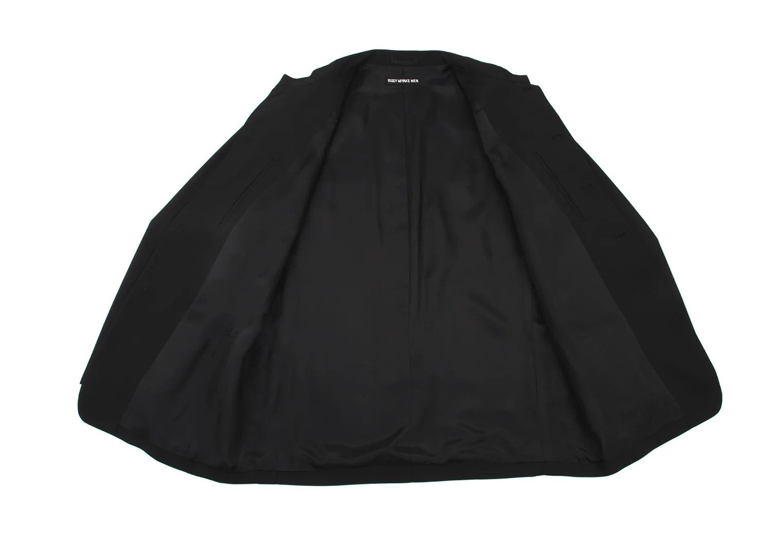 Issey Miyake Black Trouser Suit Set with Jacket and Pants Size US XXL / EU 58 / 5 - 6 Thumbnail