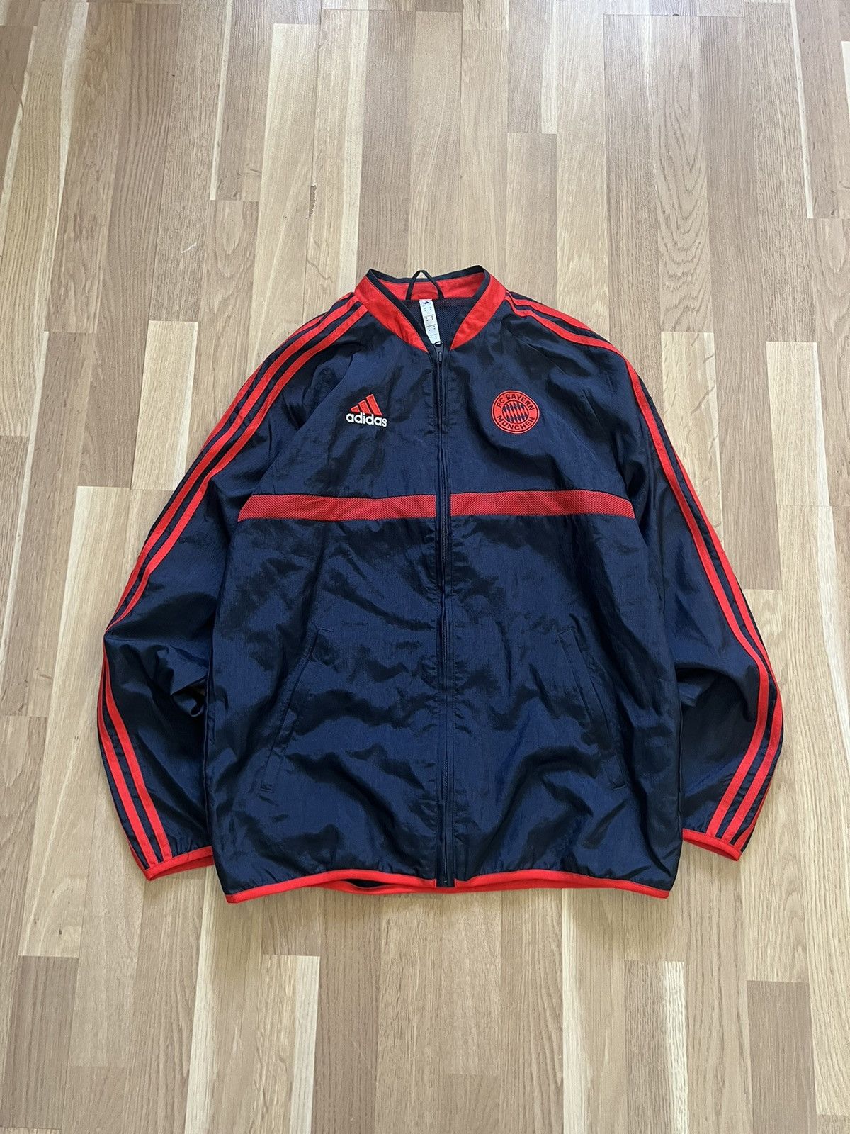 Adidas × Vintage Adidas Bayern Munich vintage football track jacket 2021 Size US M / EU 48-50 / 2 - 1 Thumbnail