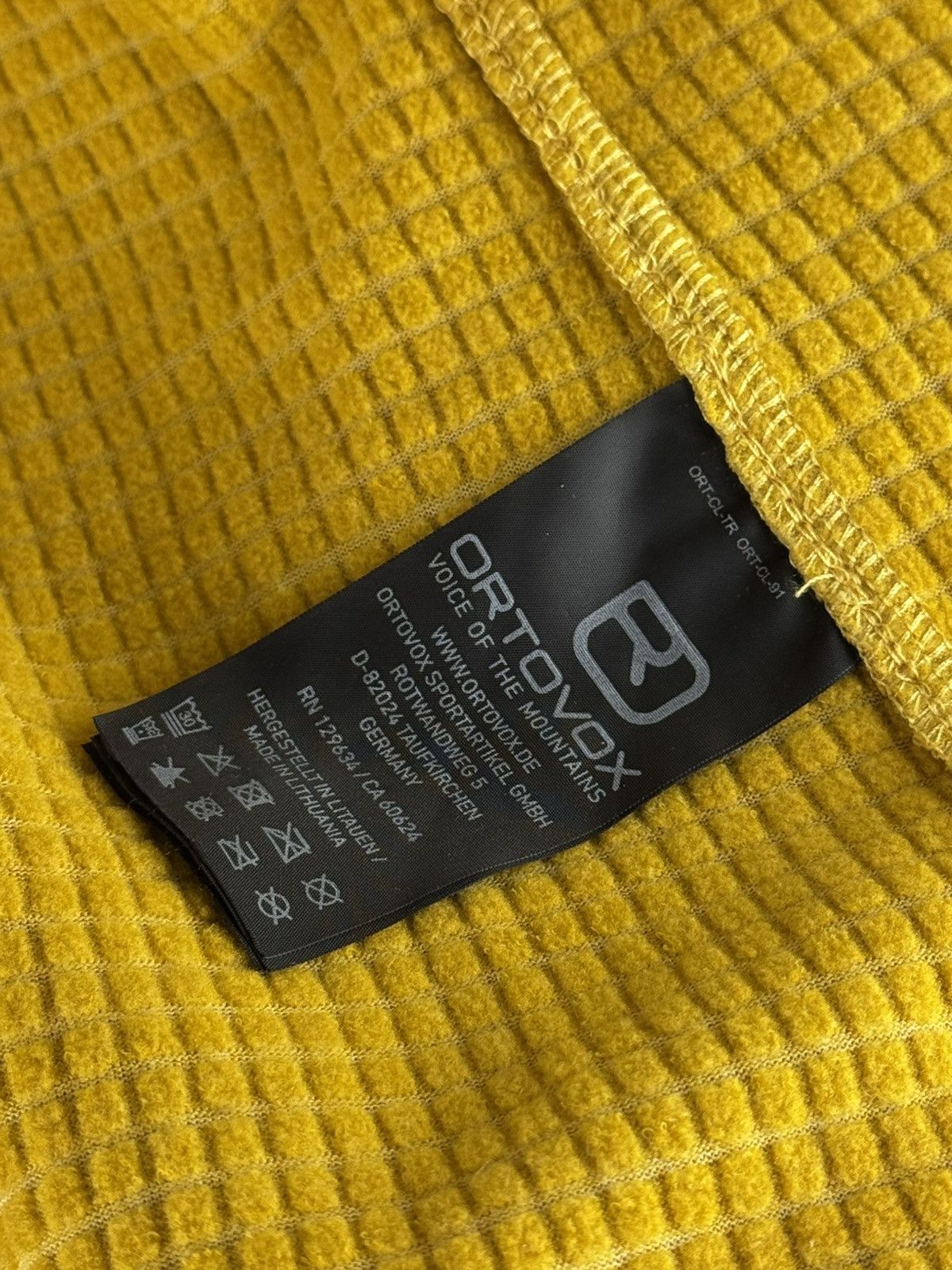 ORTOVOX Ortovox Fleece Light Grid Yellowstone Full Zip Outdoor Size US L / EU 52-54 / 3 - 8 Thumbnail