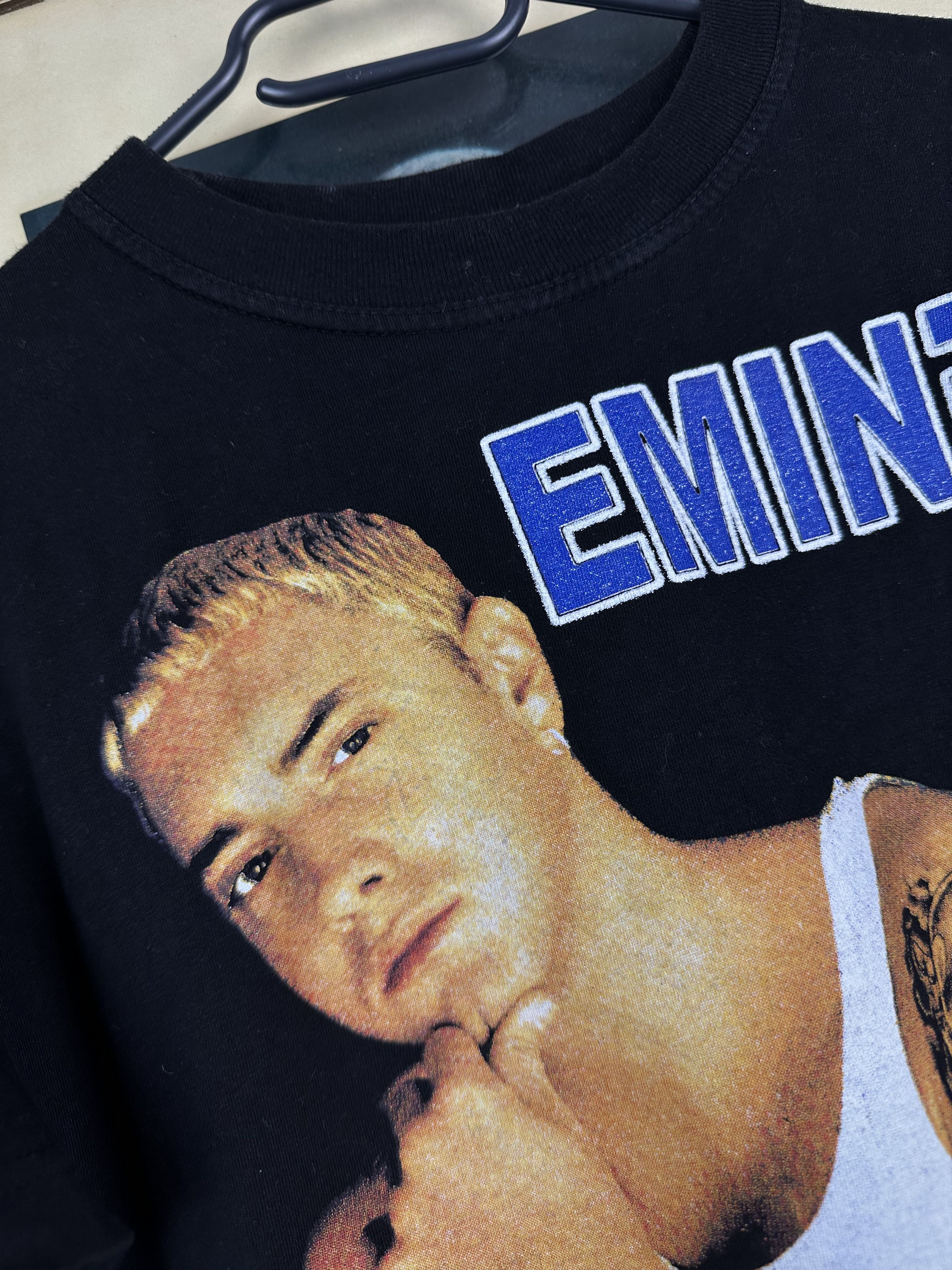 Band Tees × Vintage Vintage Eminem Rare Shirt Band Tee Jersey Hype Y2K Size US M / EU 48-50 / 2 - 3 Thumbnail