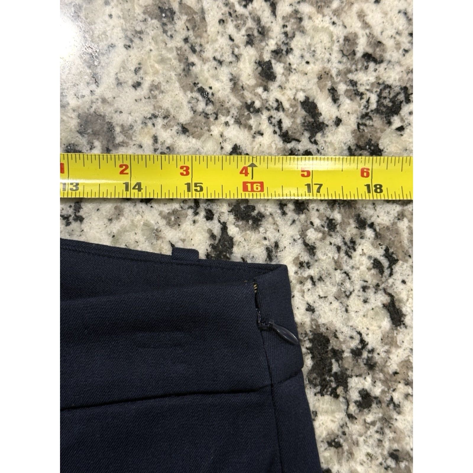 J.Crew NWT J.CREW Winnie Pant Women Side Zip Cropped 12 Blue Slim Inches 24.5 Cotton Elastane Modern Size 34" / US 12 / IT 48 - 3 Thumbnail