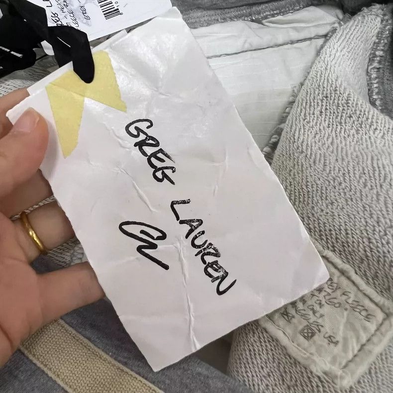 Greg Lauren greg lauren Grey pocket drawstring sports pants 2506-Nextar Size US 34 / EU 50 - 5 Thumbnail