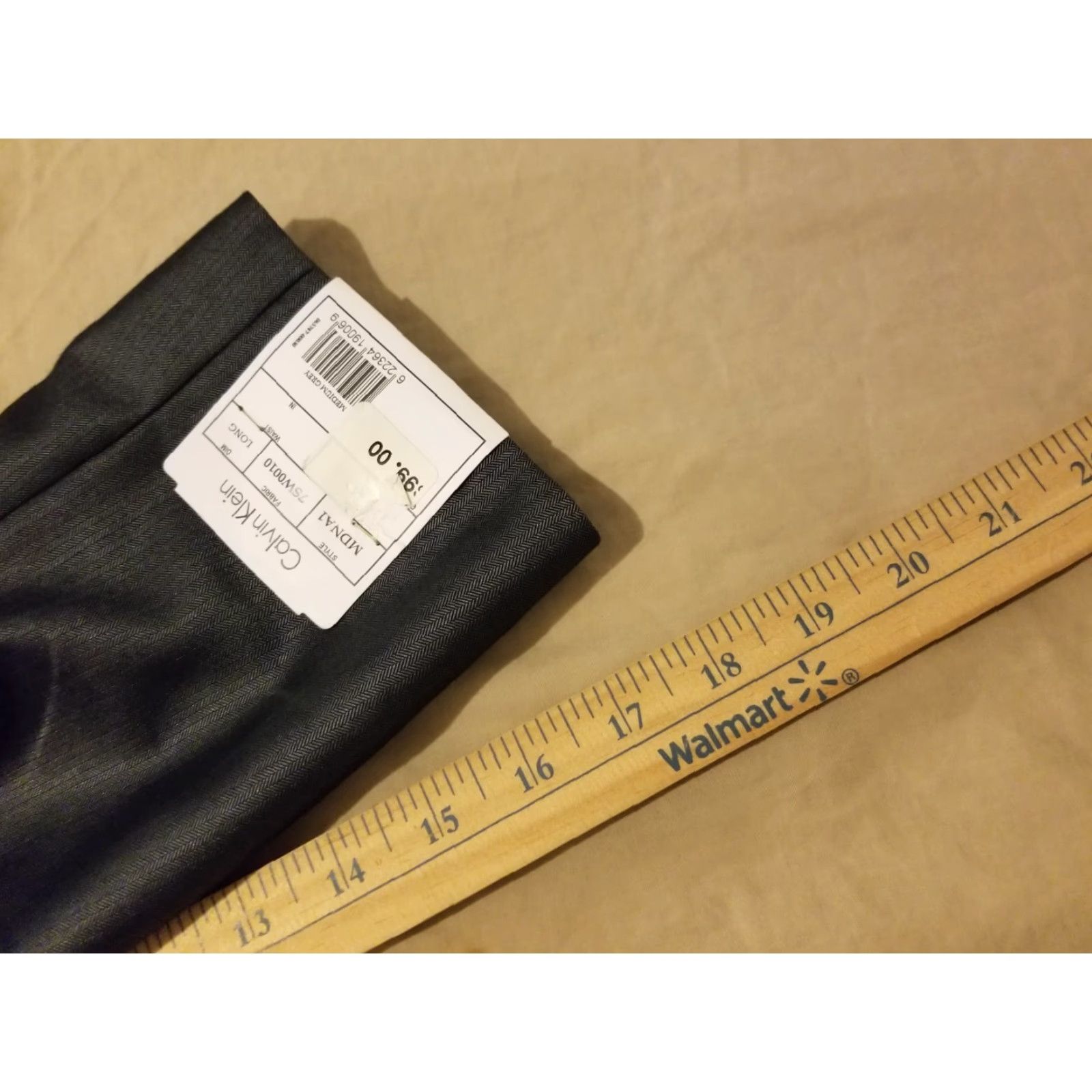 Calvin Klein Calvin Klein Blazer 3-in-1 Jacket Mens Long 46L Gray Sports Jacket Coat Size 46R - 7 Thumbnail