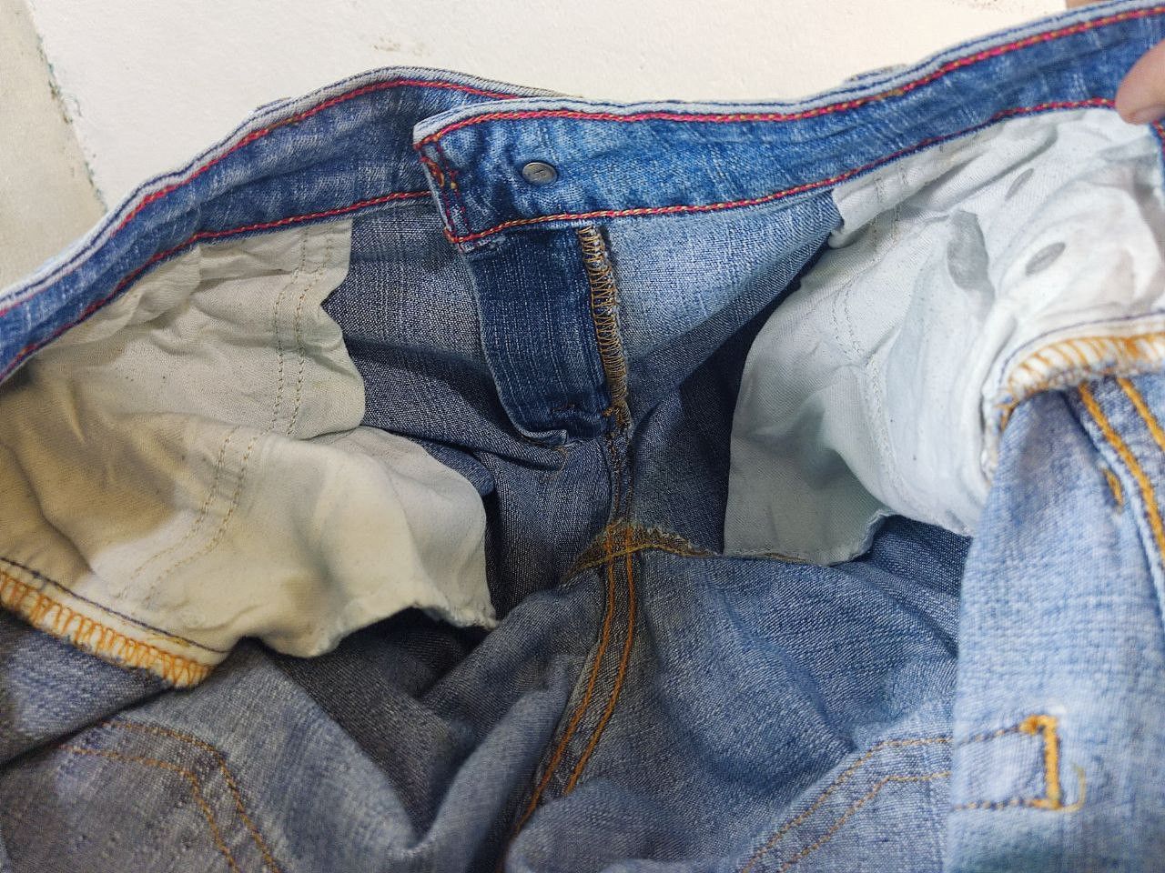Levi's vintage levis 545 low bootcut flare denim nice design Size US 37 - 5 Thumbnail
