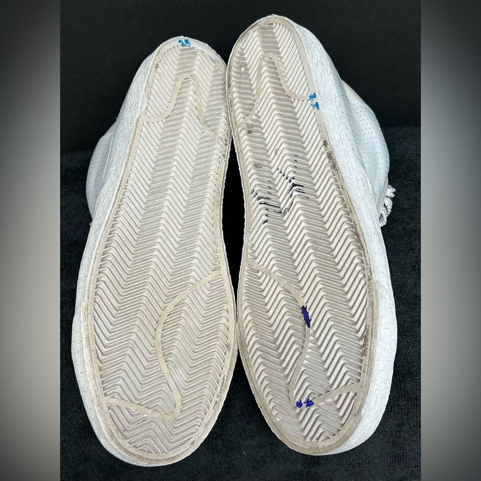 Nike Nike Blazer High White Stealth Skulls Mens Shoes Sneakers Size US 11.5 / EU 44-45 - 7 Thumbnail