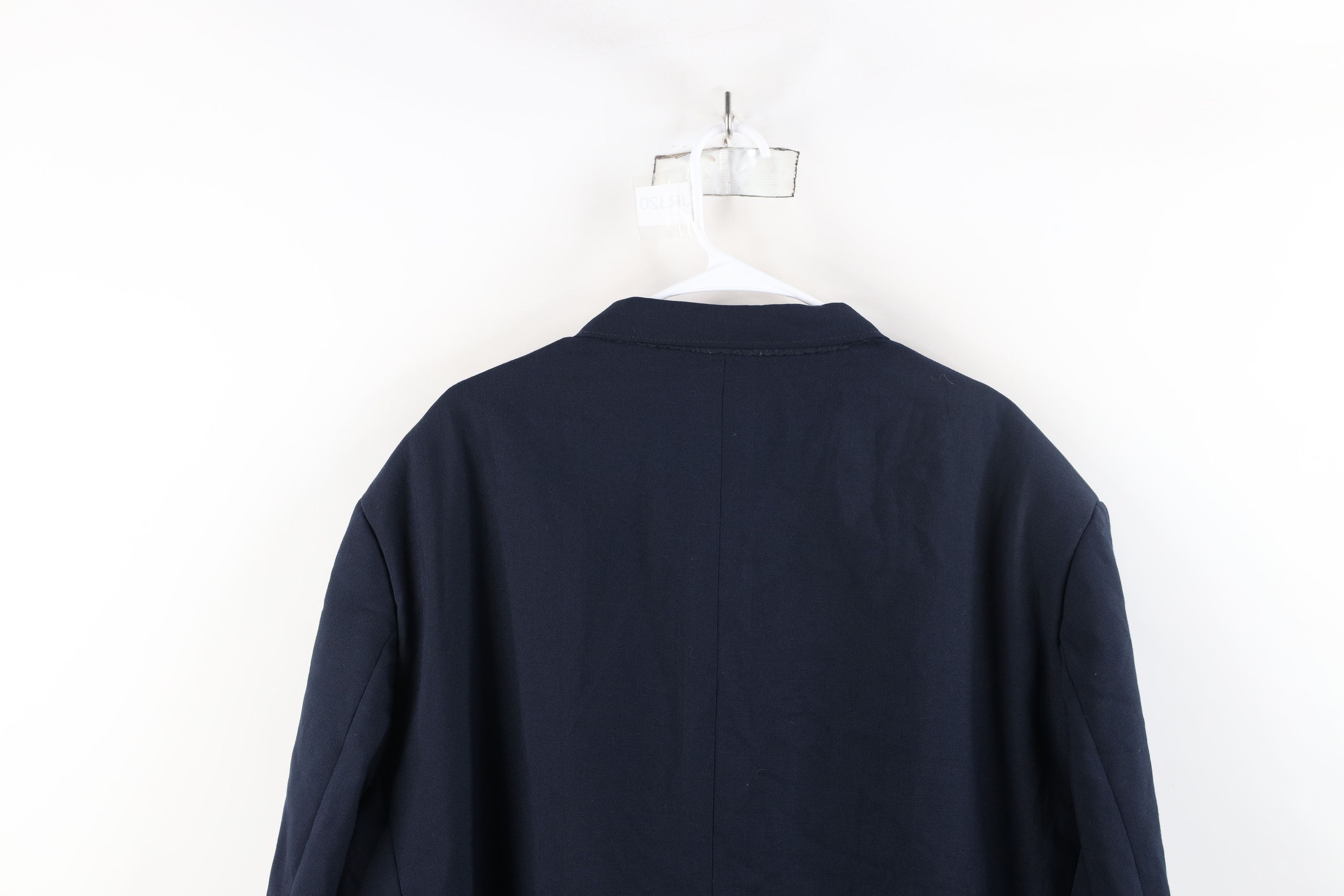 Vintage Vintage 90s Streetwear Suit Coat Blazer Jacket Navy Blue USA Size US XXL / EU 58 / 5 - 14 Thumbnail