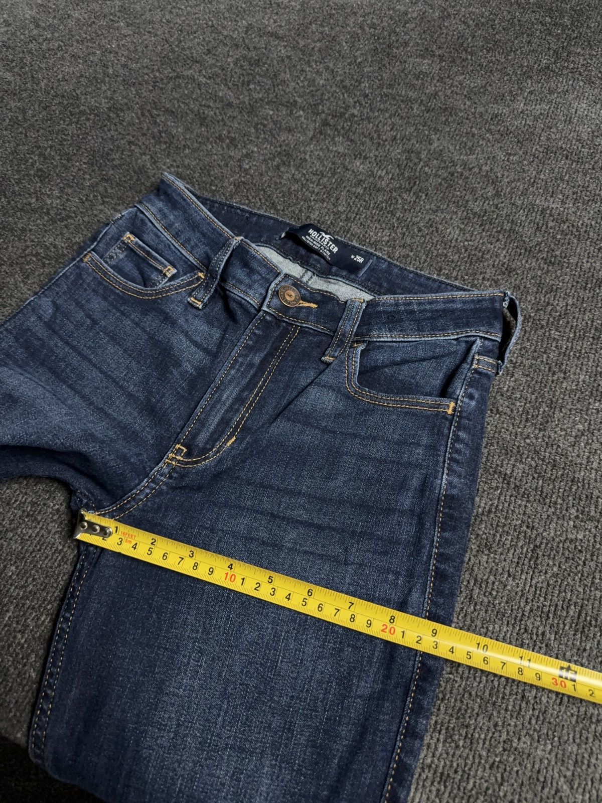 Hollister Hollister Avant Garde Ultra High Rise Flare Denim Jeans W25R Size 25" / US 0 / IT 36 - 23 Thumbnail