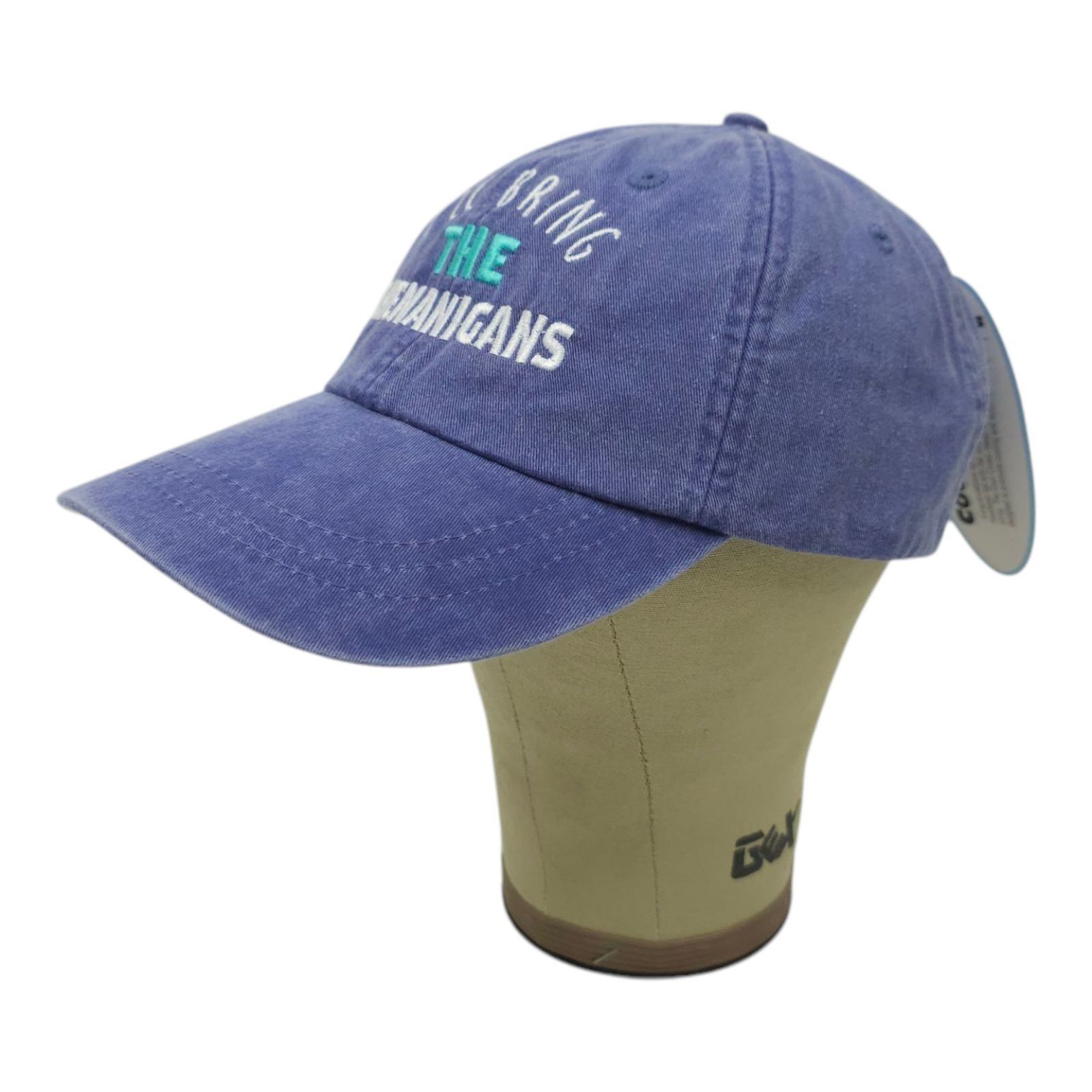Adams Adams Ill Bring The Shenanigans Leather Tuck Strap Cap Size ONE SIZE - 2 Thumbnail