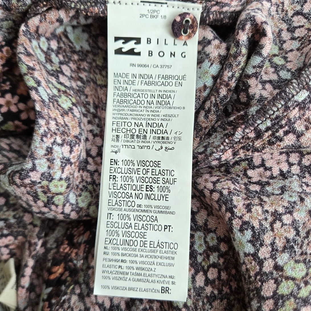 Billabong NWT Billabong Bright Skies Mini Dress Floral in Size M Size M / US 6-8 / IT 42-44 - 7 Thumbnail