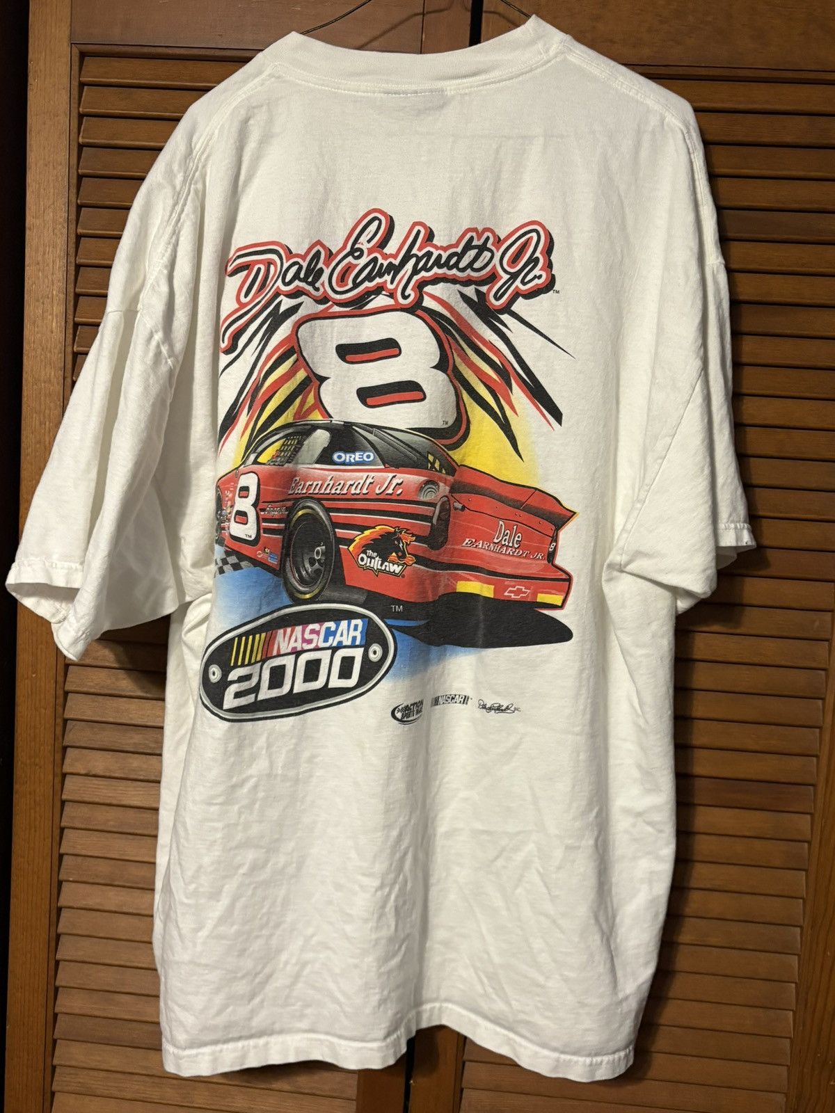 Chase Authentics Y2K Dale Earnhardt Jr NASCAR Shirt Size 2XL Size US XXL / EU 58 / 5 - 4 Thumbnail