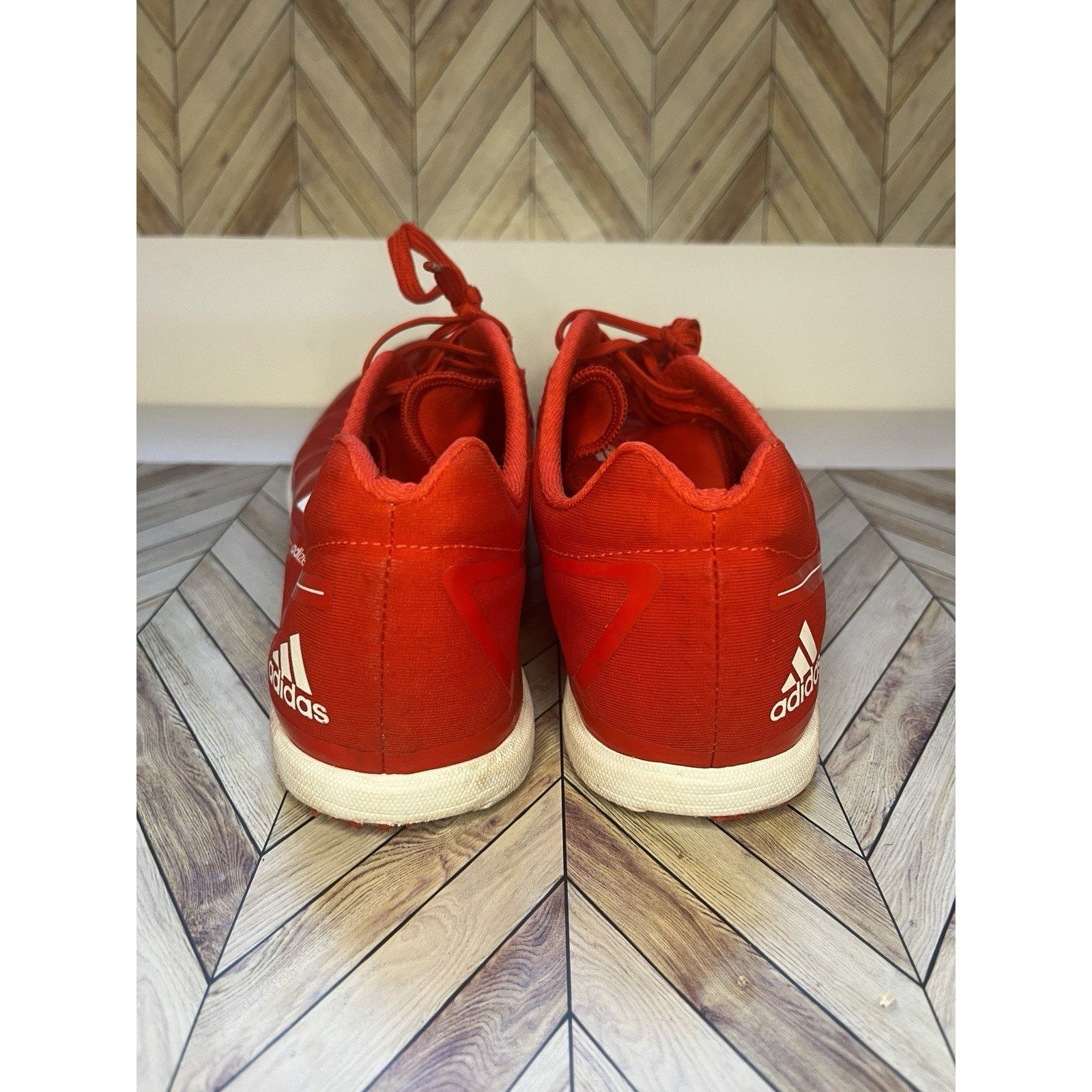 Adidas Adidas Adizero Avanti 2 Track Spikes Running V20244 Red 11.5 Size US 11.5 / EU 44-45 - 4 Thumbnail