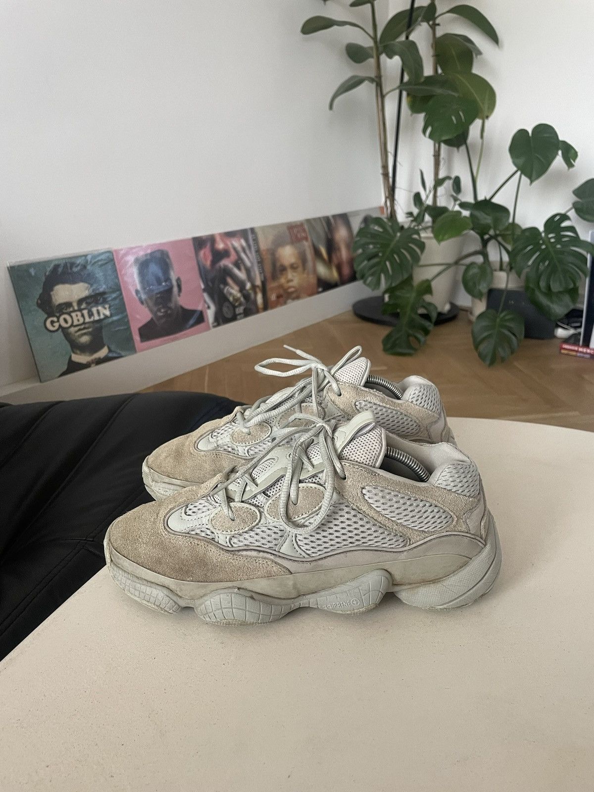 Adidas × Kanye West 2018 Adidas Yeezy 500 Salt Sneakers Yeezus Beige Kanye West Size US 7.5 / EU 40-41 - 3 Thumbnail