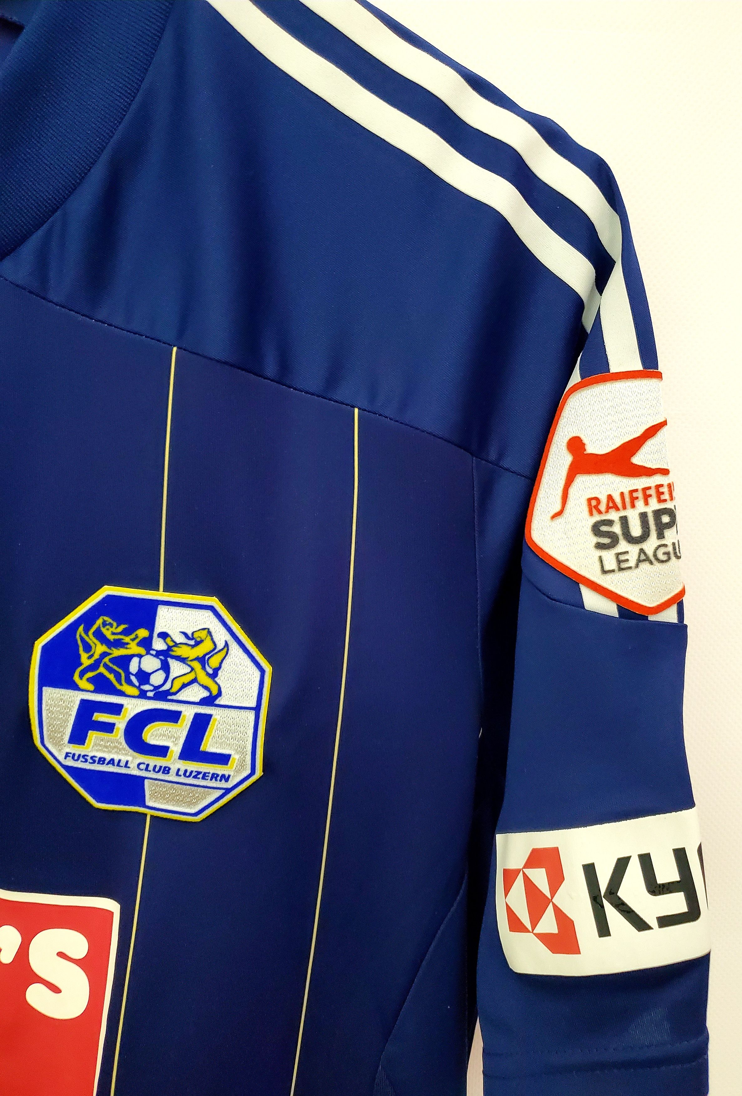 Adidas FC LUZER 2011-12 MATCH ISSUE HOME SHIRT #31 kryeziu M Size US M / EU 48-50 / 2 - 3 Thumbnail