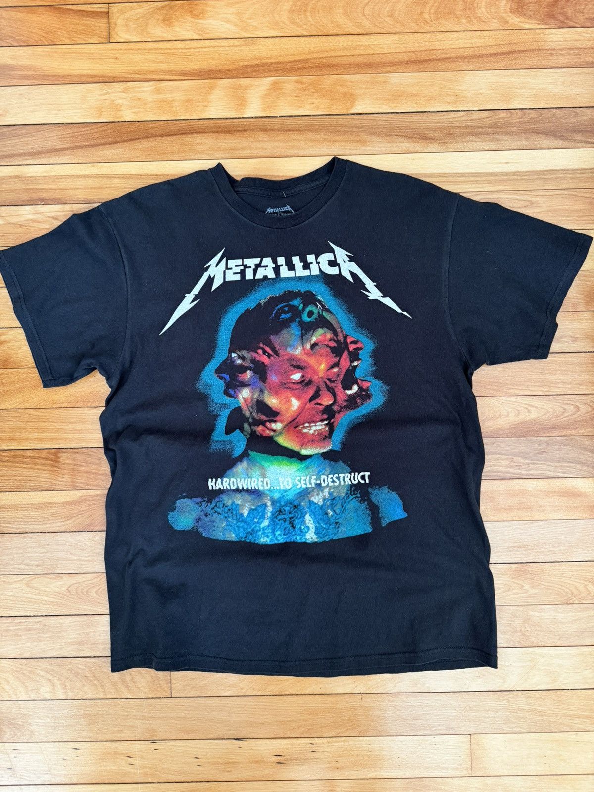 Band Tees × Metallica Metallica “WorldWired” Tour Merch 2017 Size US L / EU 52-54 / 3 - 1 Thumbnail