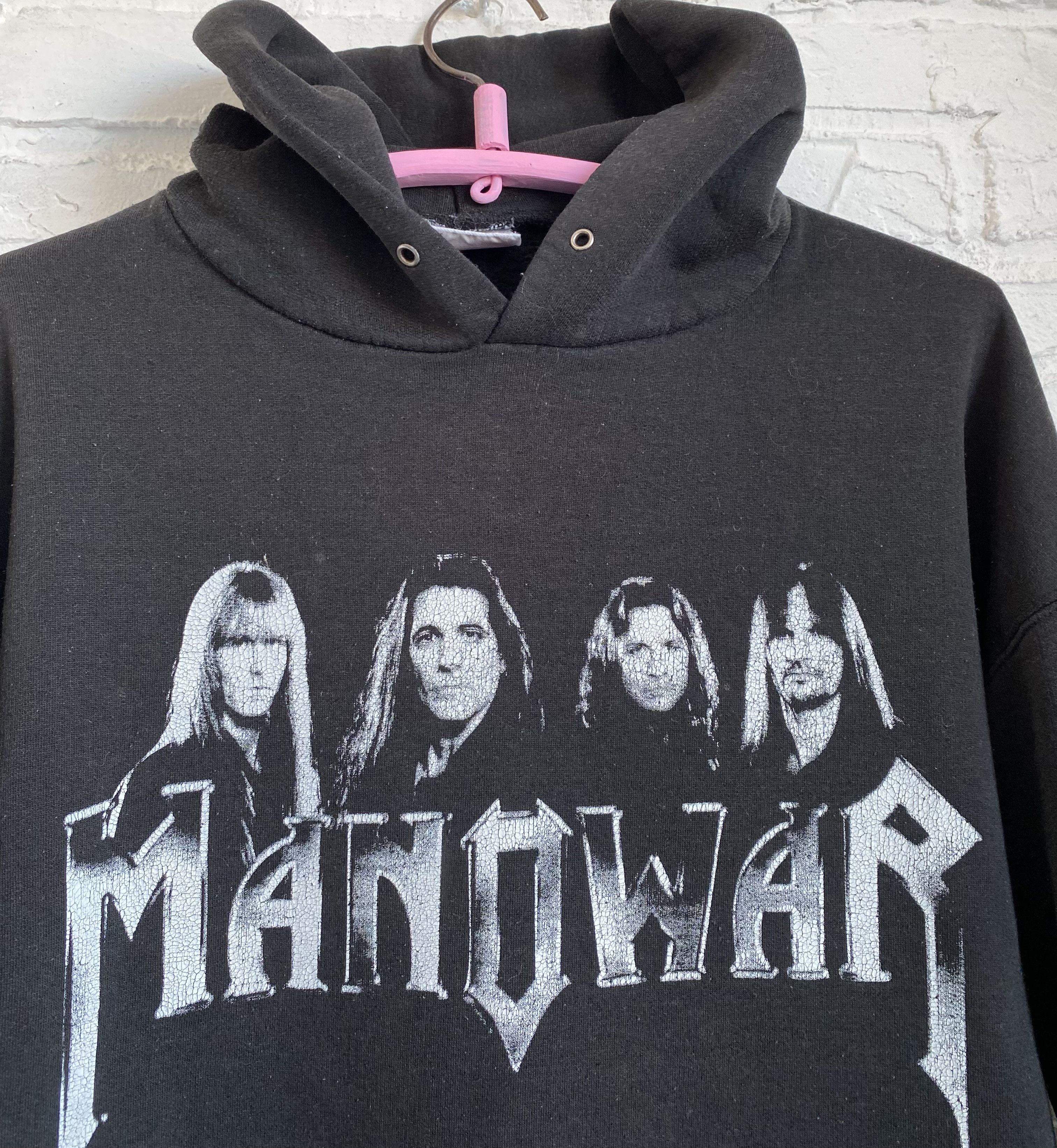 Band Tees Vintage 2007 Manowar Gods of War hoodie Size US L / EU 52-54 / 3 - 3 Thumbnail