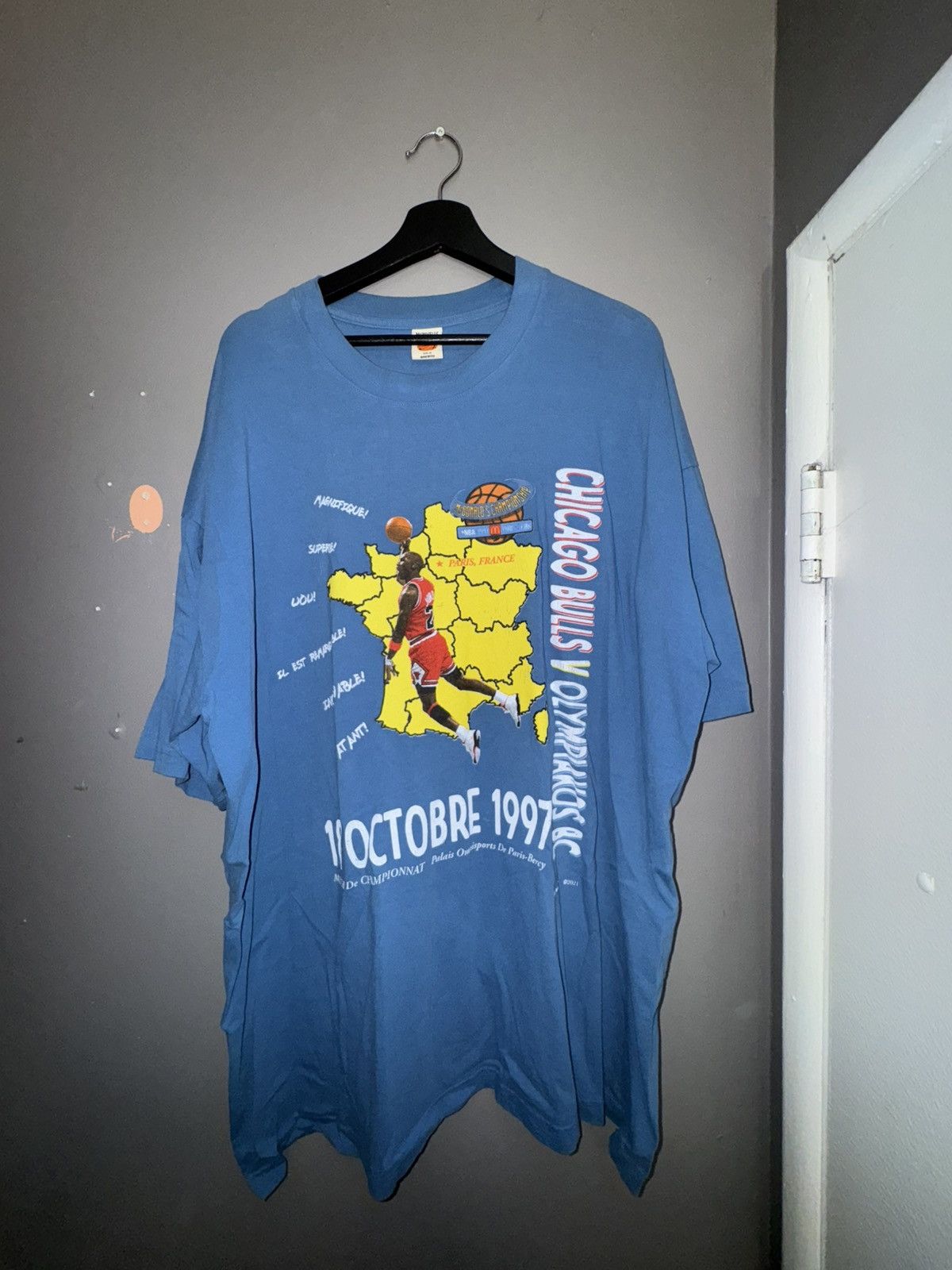 Vintage JORDAN MCDONALDS TEE Size US XL / EU 56 / 4 - 1 Thumbnail