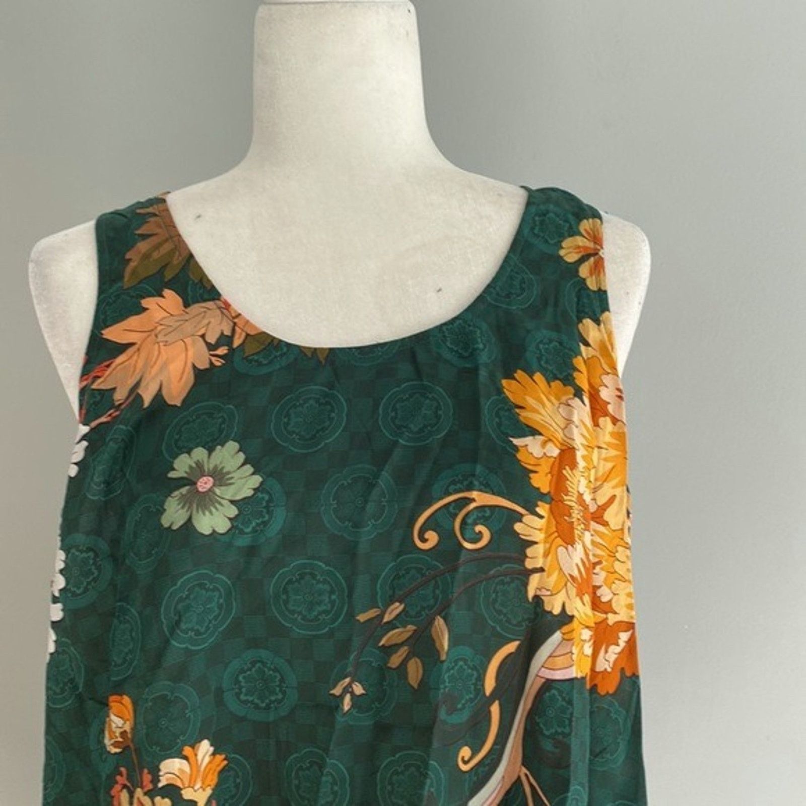Johnny Was Johnny Was Roselynn Silk Floral Print Tank Top M Size M / US 6-8 / IT 42-44 - 11 Thumbnail