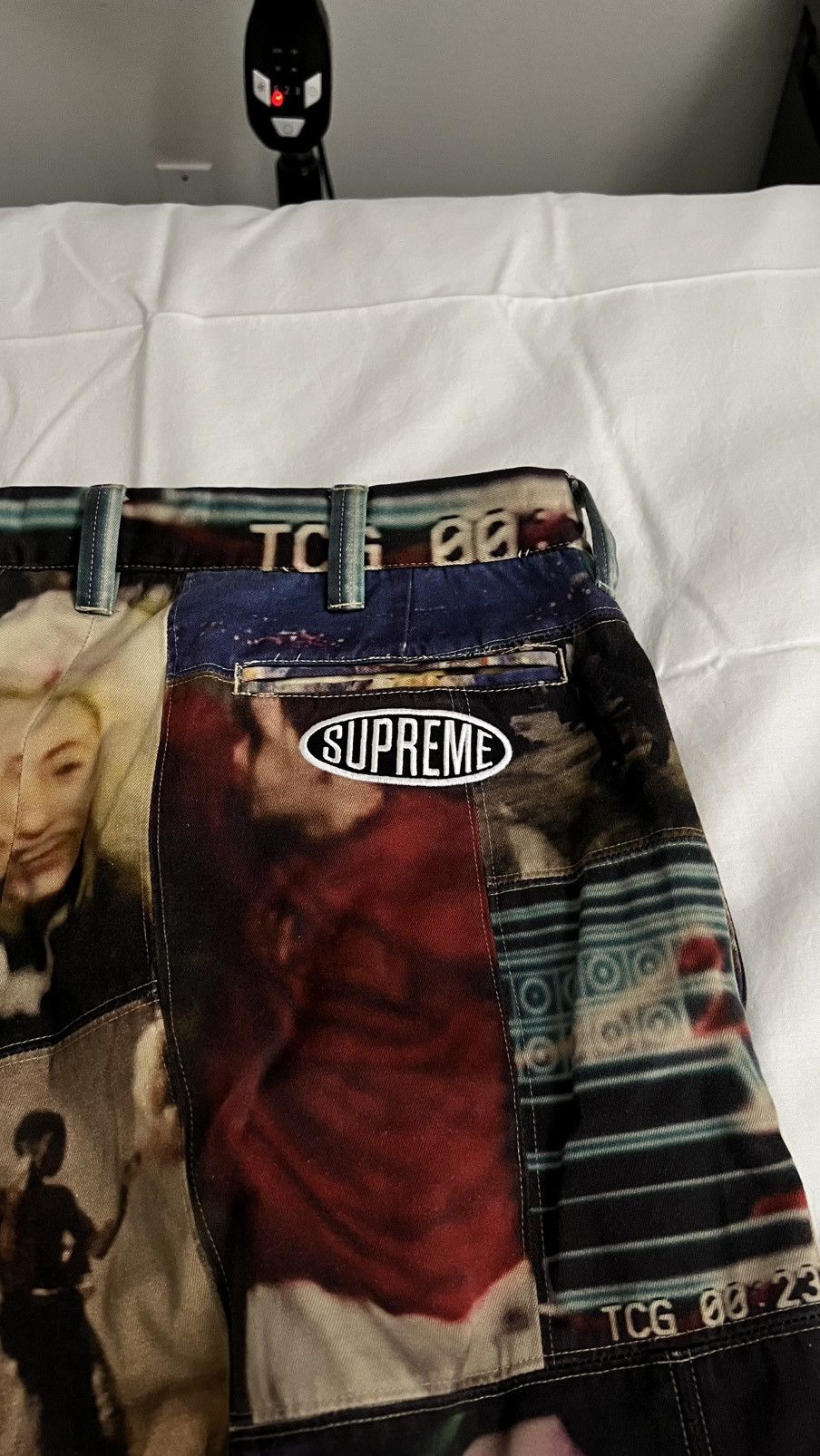 Supreme Supreme x Mark Leckey Hardcore Loose Fit Chino Pants Size US 32 / EU 48 - 3 Thumbnail