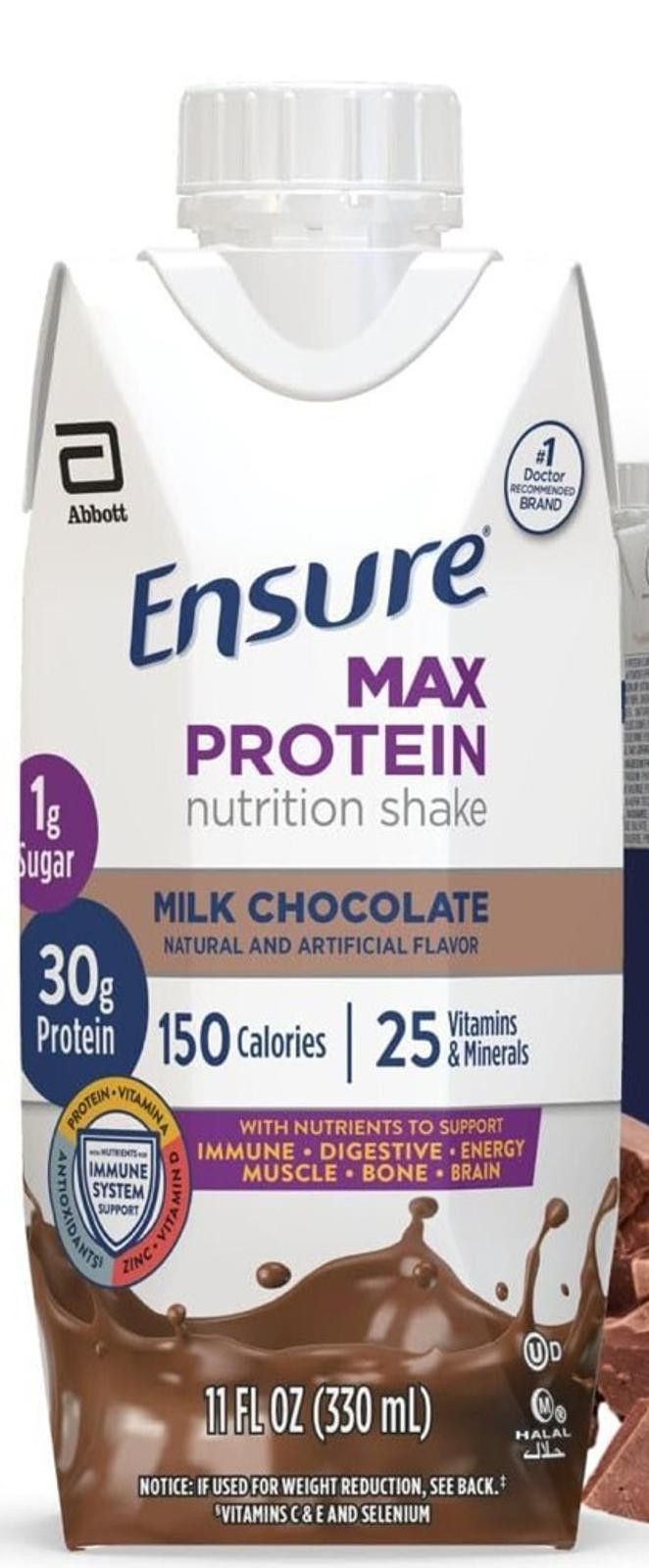 Other 4 Ensure Max Protein Shakes | Milk Chocolate Size ONE SIZE - 1 Thumbnail