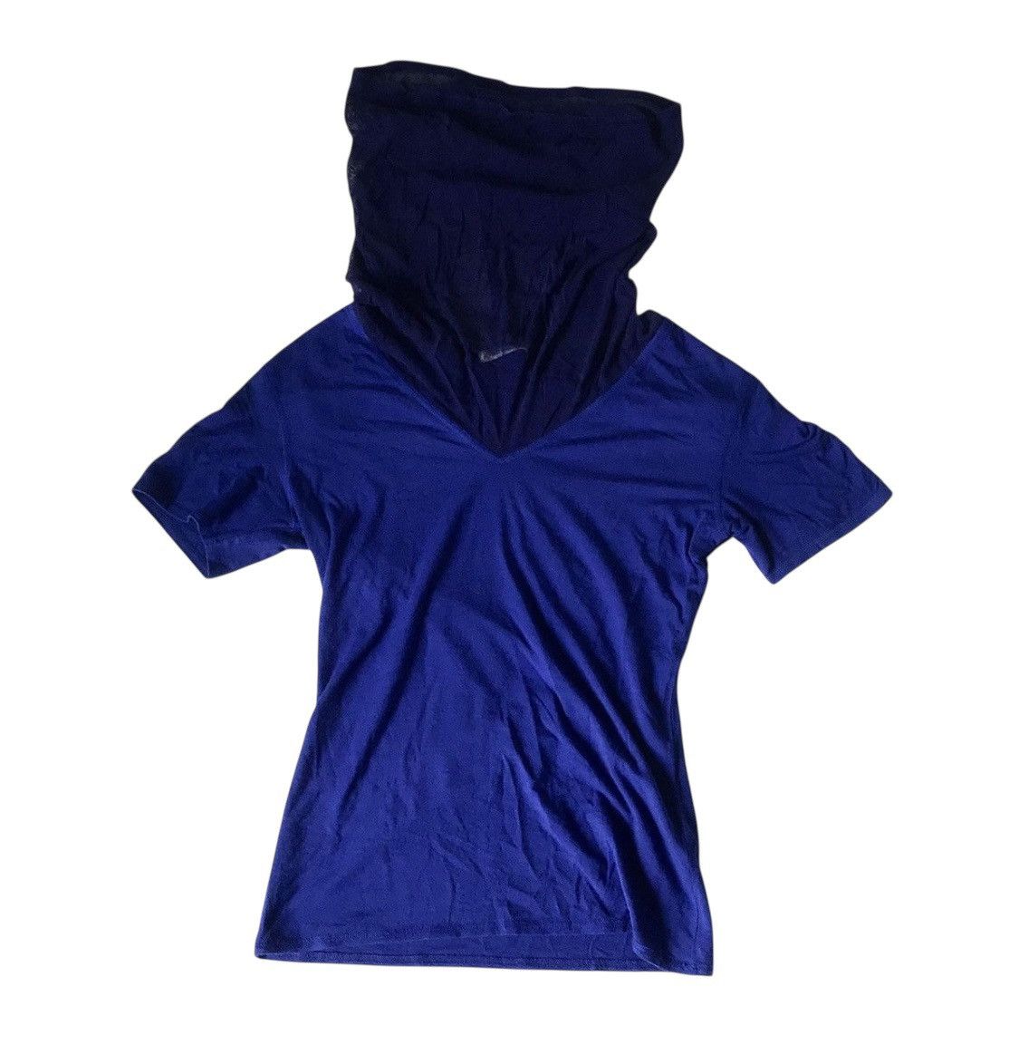 Issey Miyake Vintage Issey miyake blue turtleneck tee Size US S / EU 44-46 / 1 - 1 Thumbnail