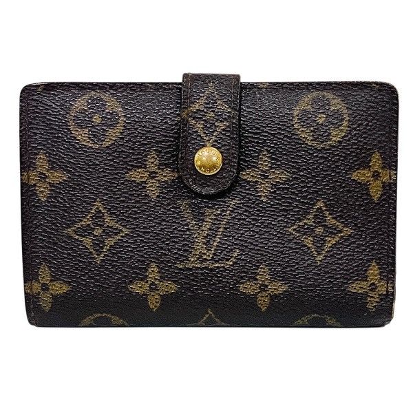 Louis Vuitton Louis Vuitton Portemonnaie Viennois Monogram Wallet Textile Short Wallet M61663 DUTY FREE for USA
