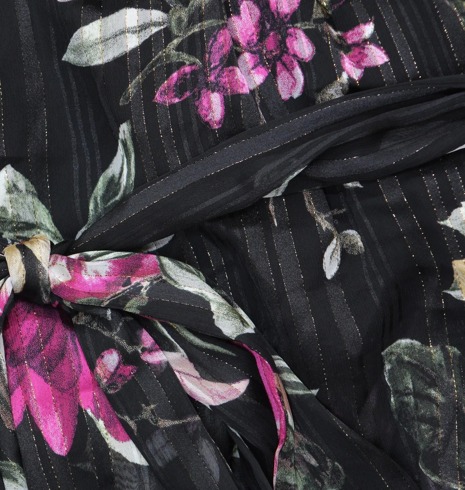 Other Nwt Rachel By Rachel Roy Sleeve Maxi Dress Black Multi 12 Size XL / US 12-14 / IT 48-50 - 7 Thumbnail