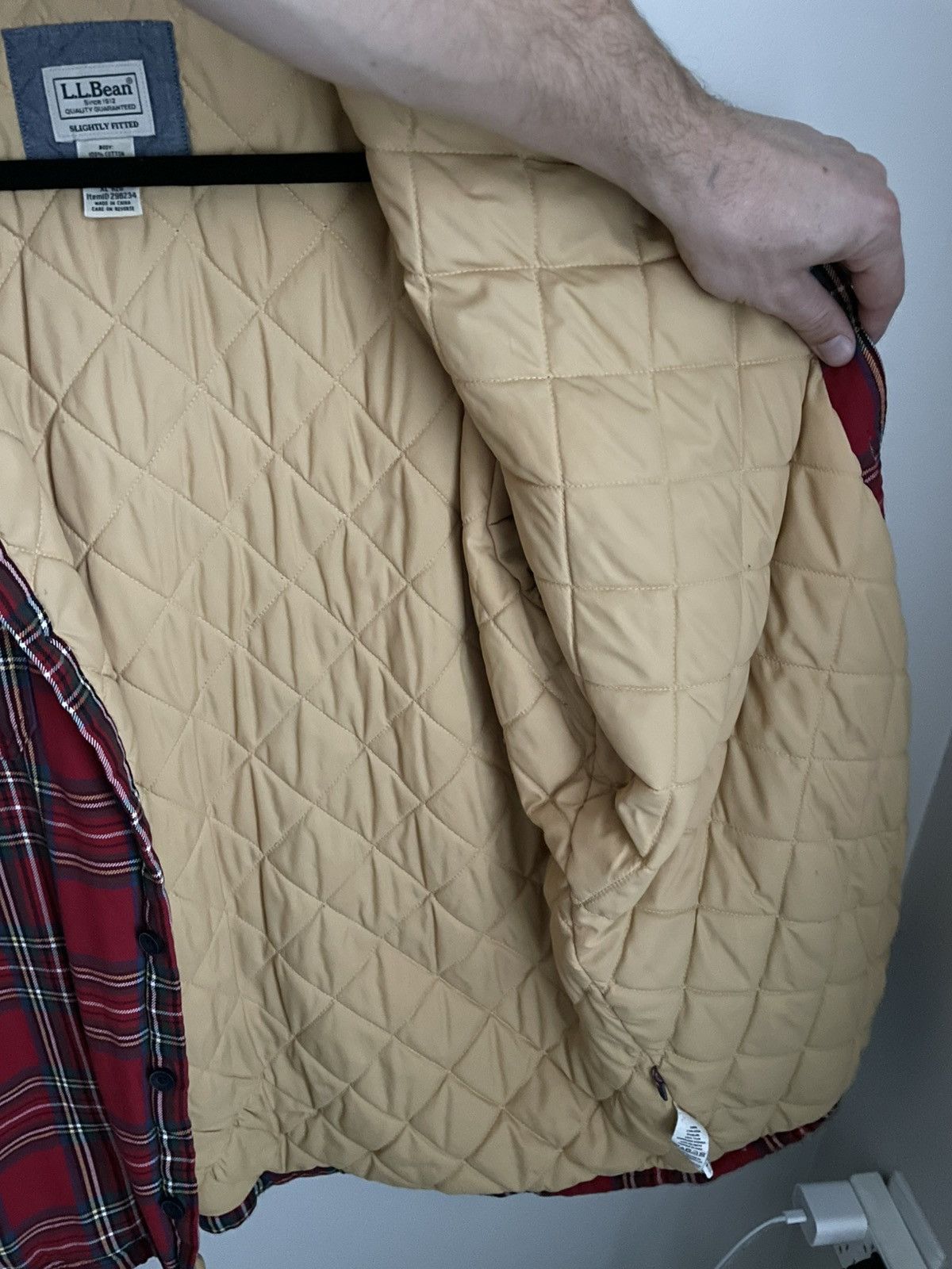 L.L. Bean Vintage L.L. Bean Insulated Western Flannel Shirt Size US XL / EU 56 / 4 - 8 Thumbnail