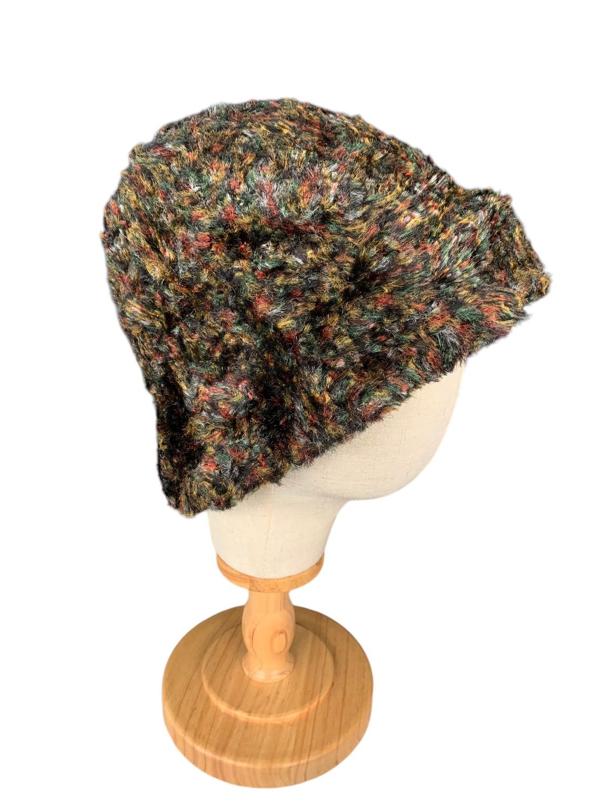 Japanese Brand × Kapital × Vintage Hippies style Multicolour Mohair Bucket Hats Size ONE SIZE - 8 Thumbnail