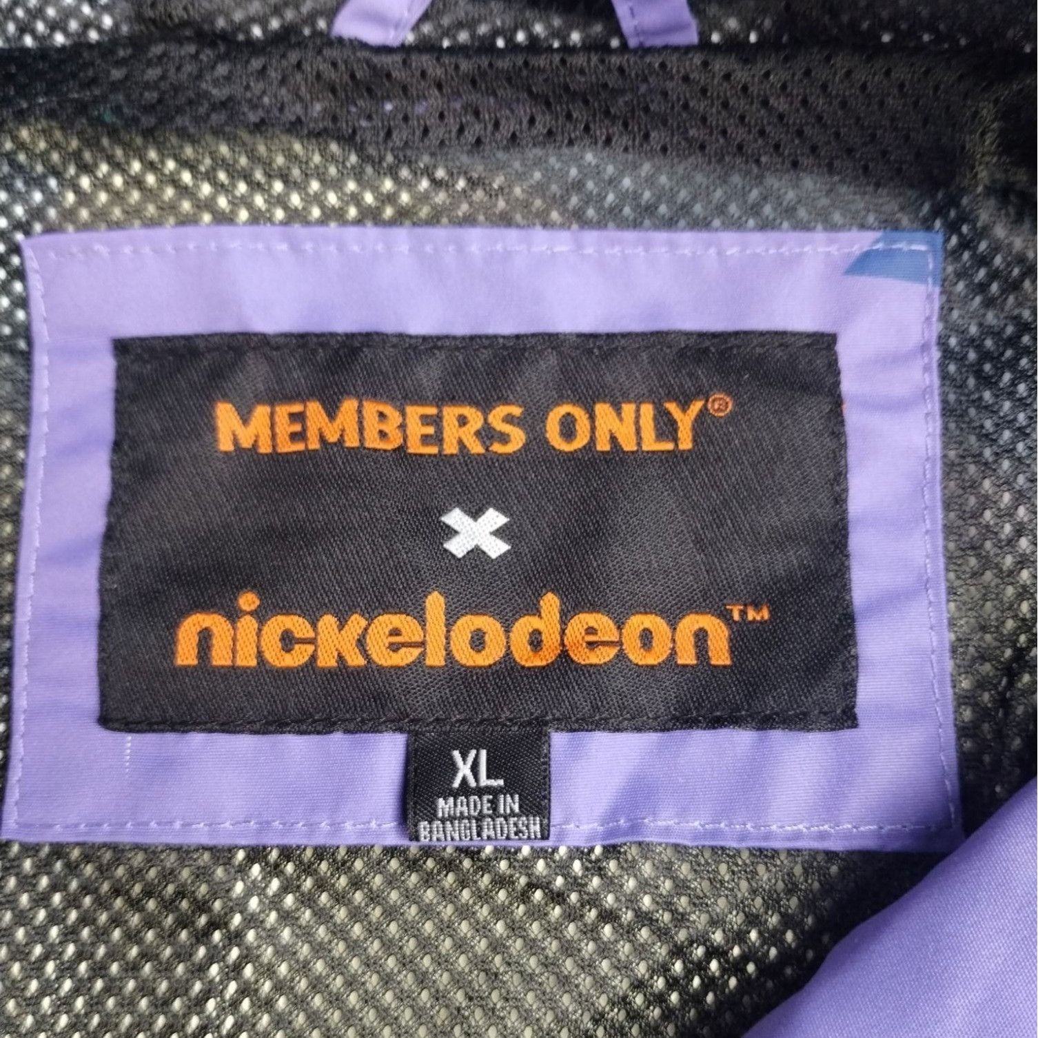 Members Only MemberOnlyxNickelodeon M's Multicolor Jacket/Windbreaker SzX Size US XL / EU 56 / 4 - 4 Thumbnail