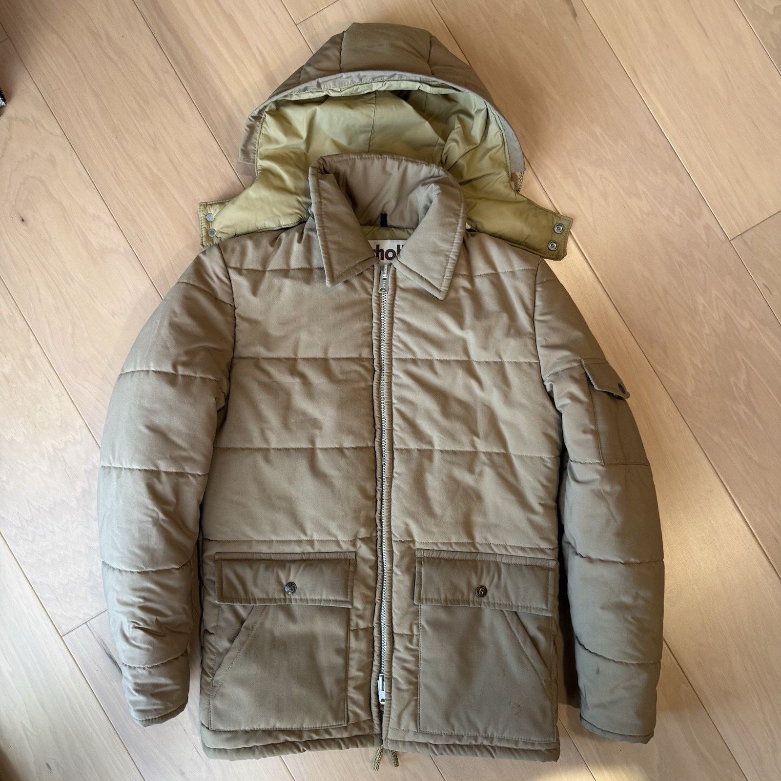 Schott × Vintage Vintage Schott Puffer Jacket Small Made in USA Puffer Parka Size US S / EU 44-46 / 1 - 2 Thumbnail