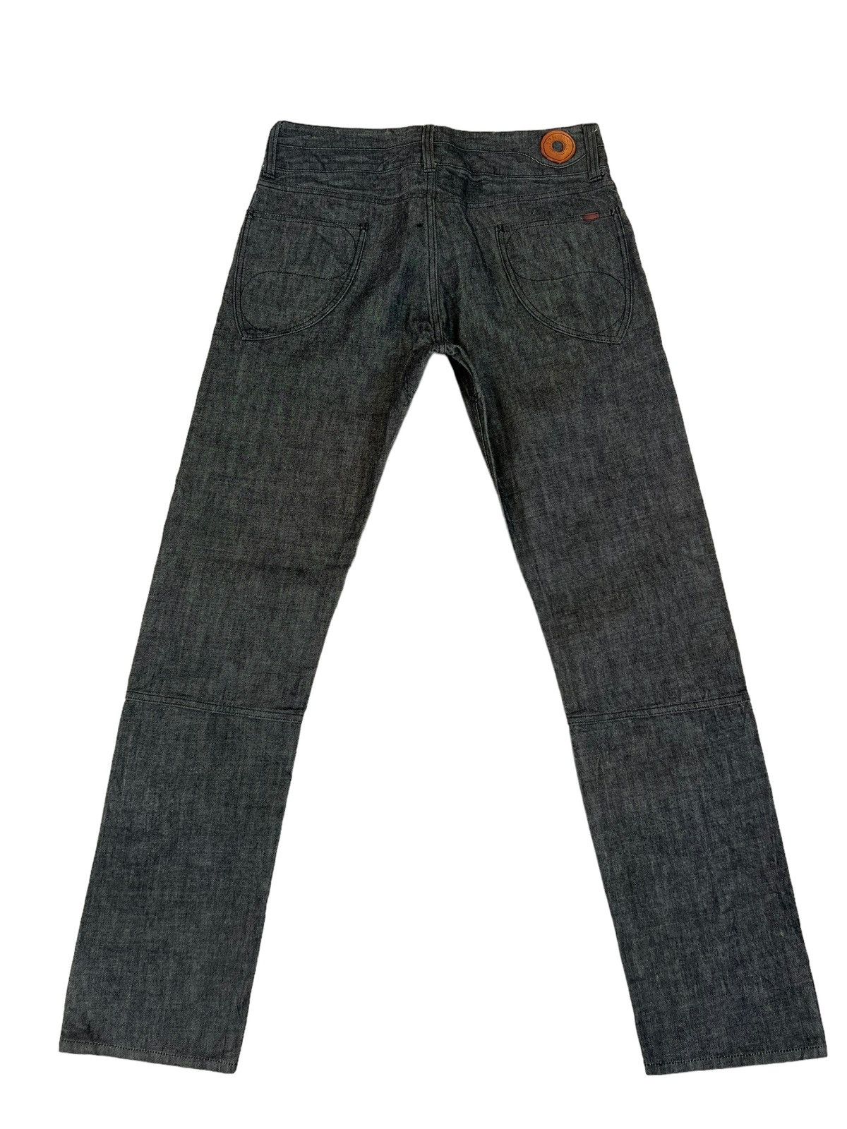 Vintage SAMMLER Japan Double Waist Denim Jeans Size US 34 / EU 50 - 2 Thumbnail