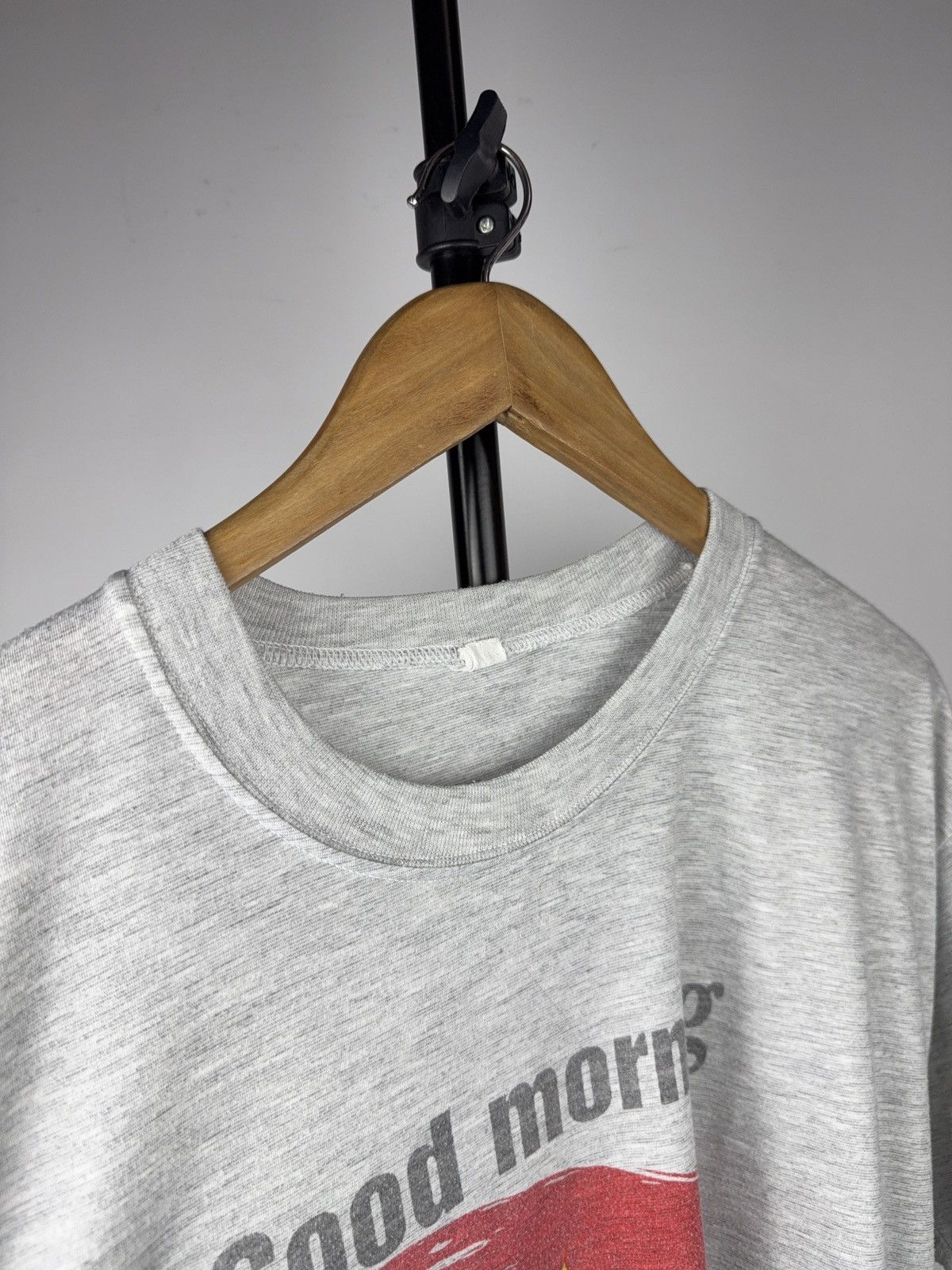 Vintage 90s Retro Good Morning Vietnam Flag Graphic Vintage T-Shirt Size US L / EU 52-54 / 3 - 4 Thumbnail