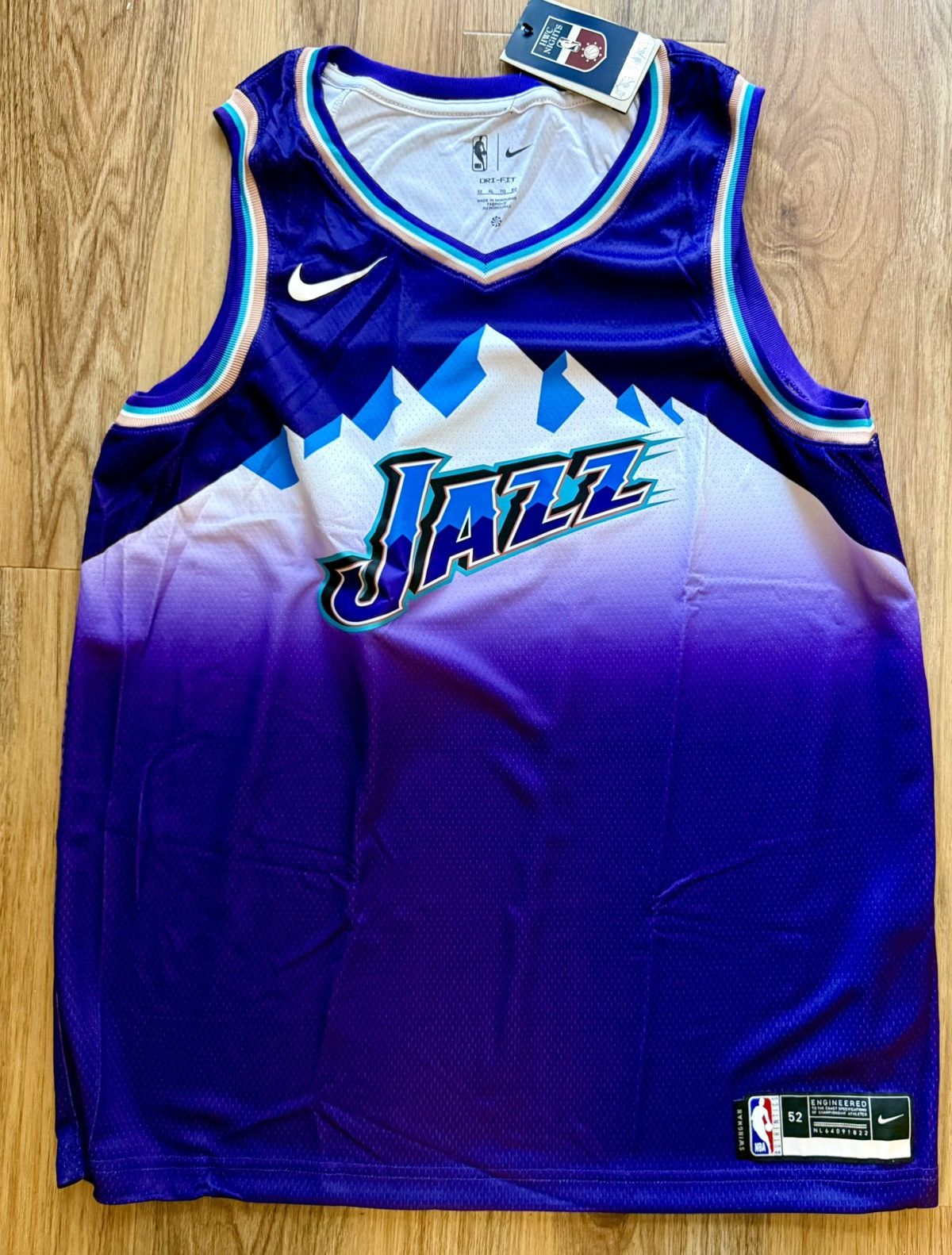Nike Utah Jazz Hardwood Classic nike xl New Size US XL / EU 56 / 4 - 1 Thumbnail