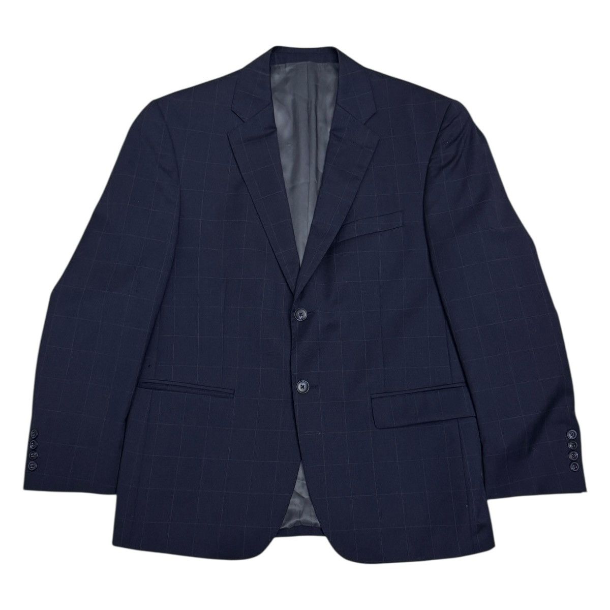 Designer BELLISSIMO 2-piece Wool Business Casual Formal SUIT 40S Size 40S - 7 Thumbnail