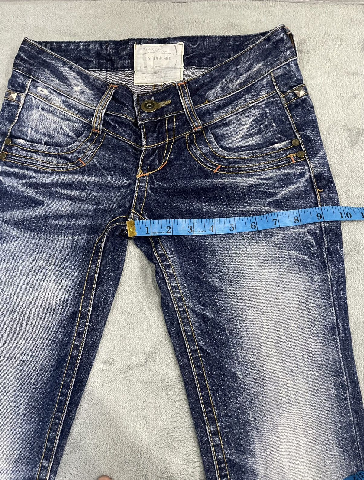 Le Grande Bleu (L.G.B.) Lolita Club By Concert Club Bootcut Denim Jeans Size US 28 / EU 44 - 5 Thumbnail