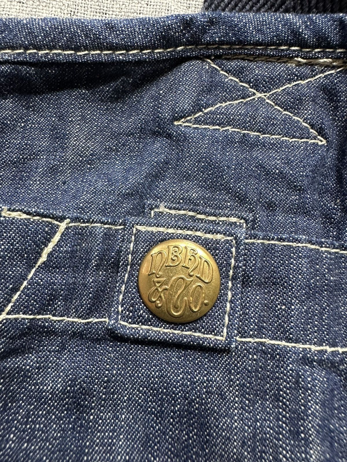 Neighborhood Neighborhood Denim Tactical Vest Size US S / EU 44-46 / 1 - 4 Thumbnail