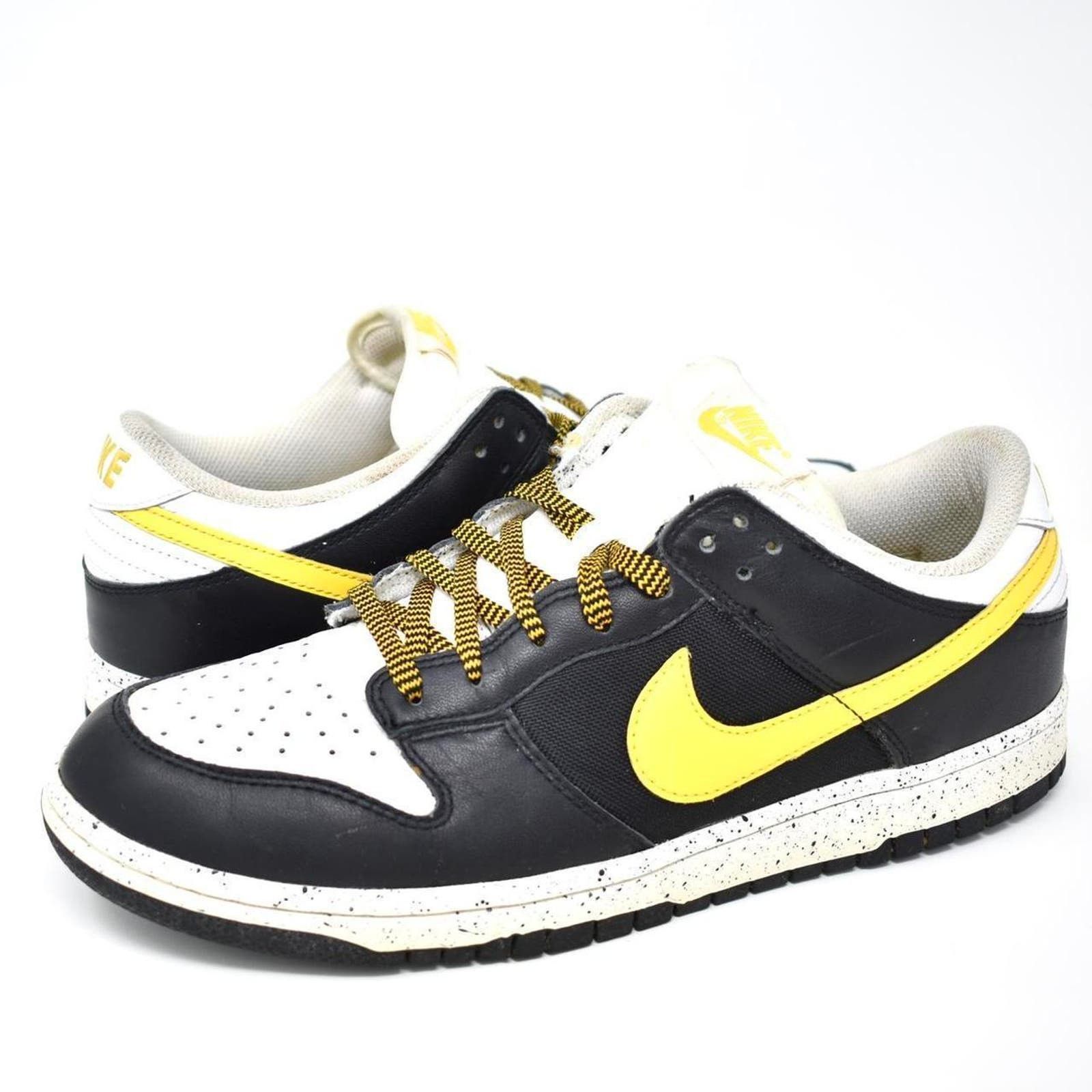 image of 2008 Nike Dunk Low Cl “Varsity Maize” Shoes in Black, Men's (Size 10.5)