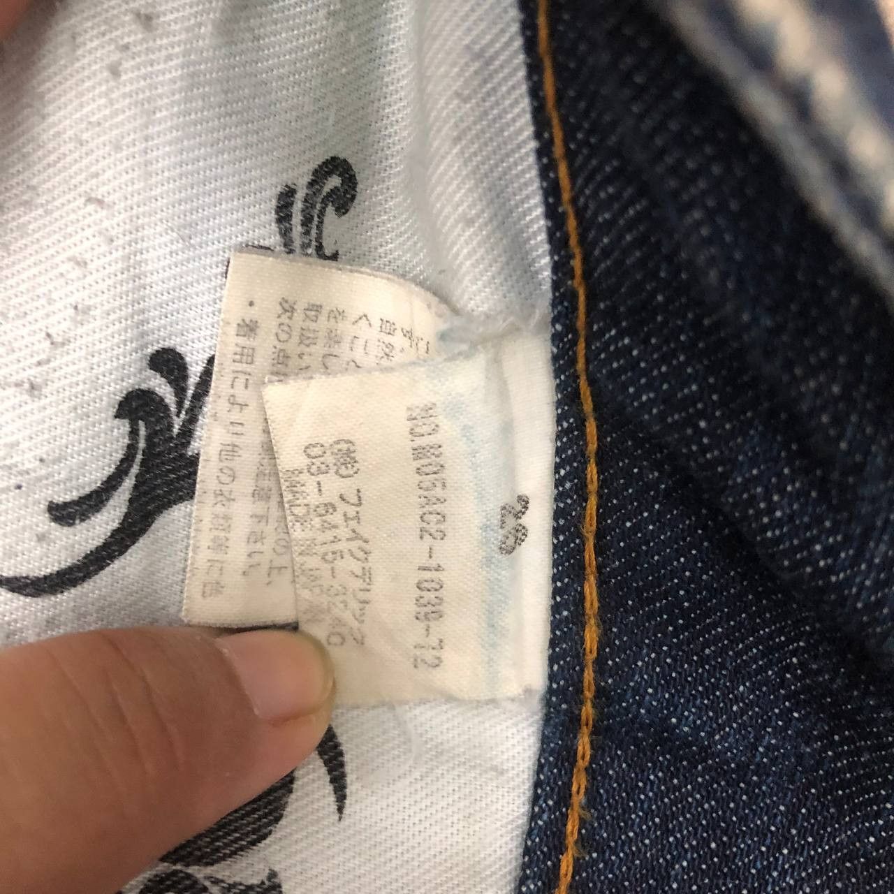 MOUSSY P806 MOUSSY FLARED JAPAN JEANS Size 31" - 8 Thumbnail