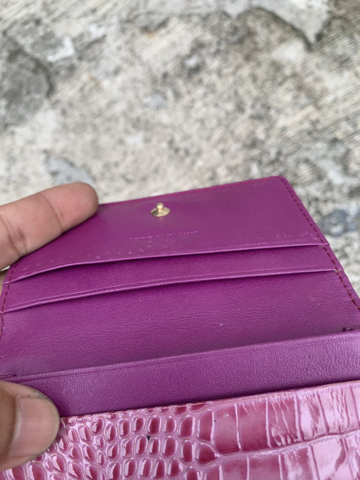 Comme Ca Ism Comme ca du mode small wallet crocodile abstarct Size ONE SIZE - 8 Thumbnail